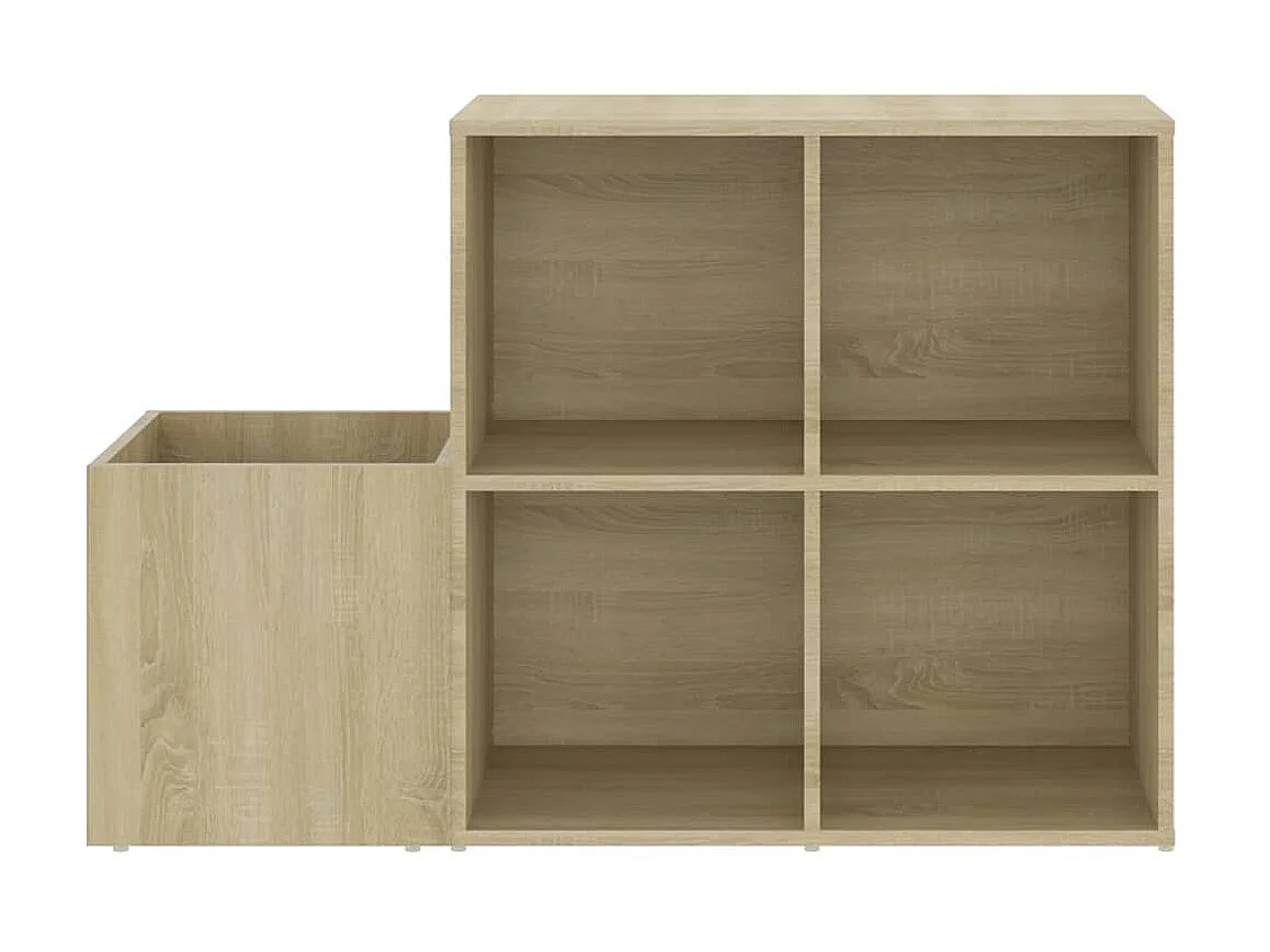 Schuhschrank Sonoma-Eiche 105x35,5x70 cm Spanplatte