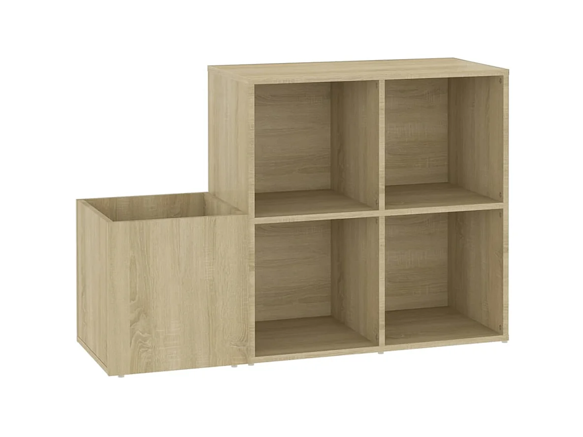 Armoire à chaussures Chêne Sonoma 105x35,5x70 cm Aggloméré
