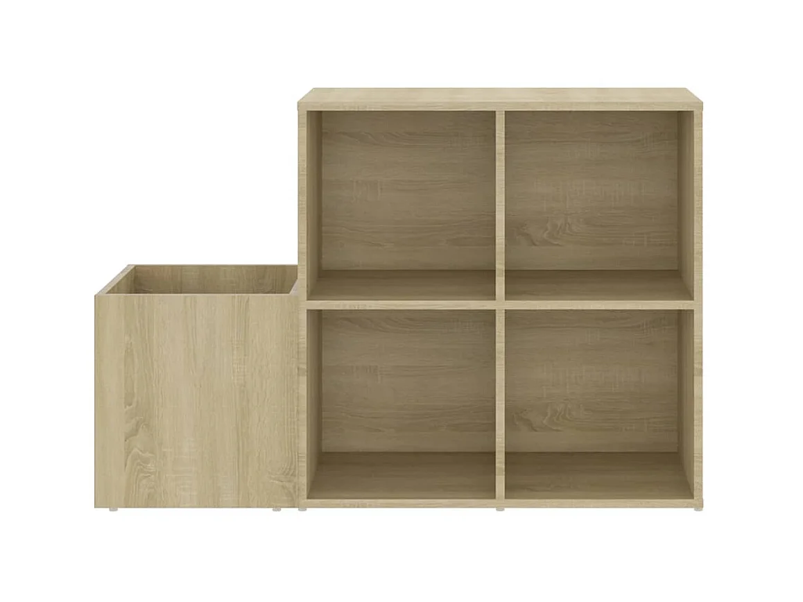 Schuhschrank Sonoma-Eiche 105x35,5x70 cm Spanplatte