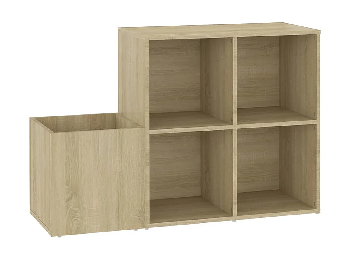 Armoire à chaussures Chêne Sonoma 105x35,5x70 cm Aggloméré