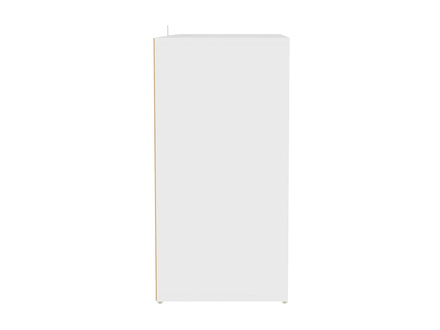 Zapatero Aglomerado Blanco 60x35x70 cm