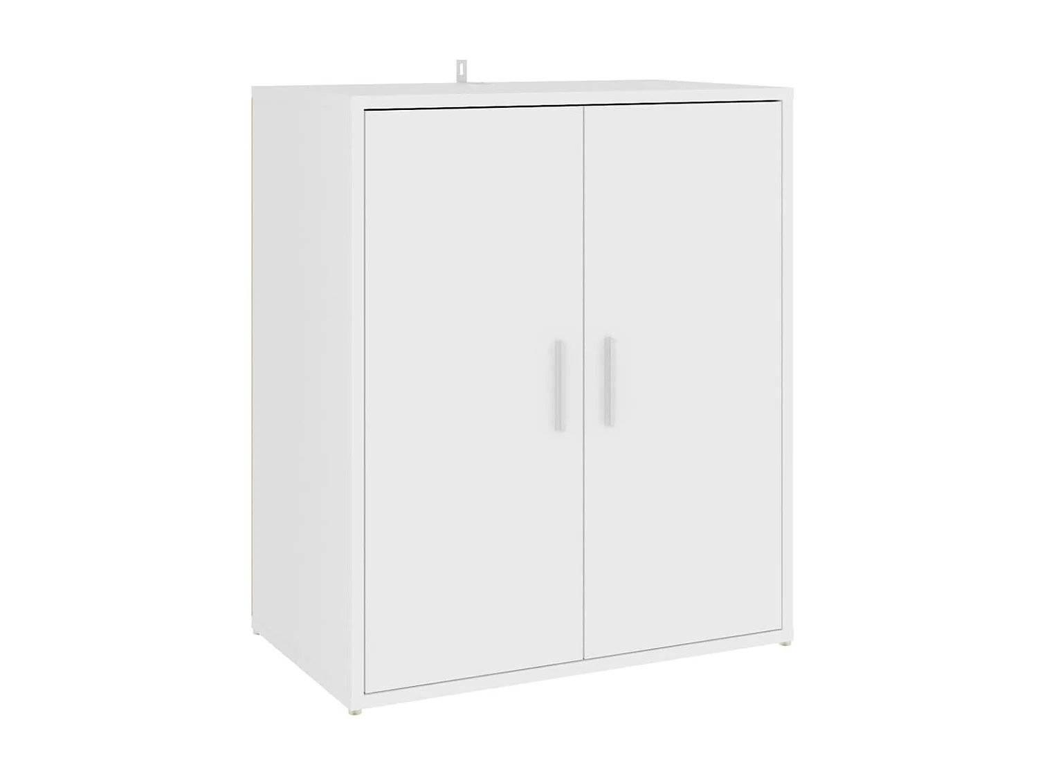 Armoire à chaussures Blanc 60x35x70 cm Aggloméré
