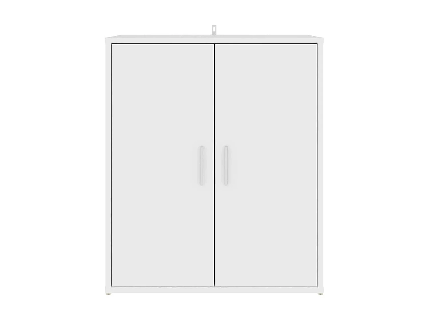 Armoire à chaussures Blanc 60x35x70 cm Aggloméré