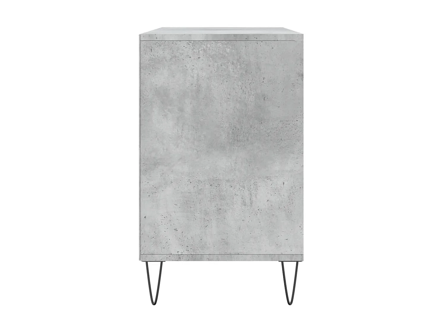 Armoire à chaussures Gris béton 102x36x60 cm Bois d'ingénierie