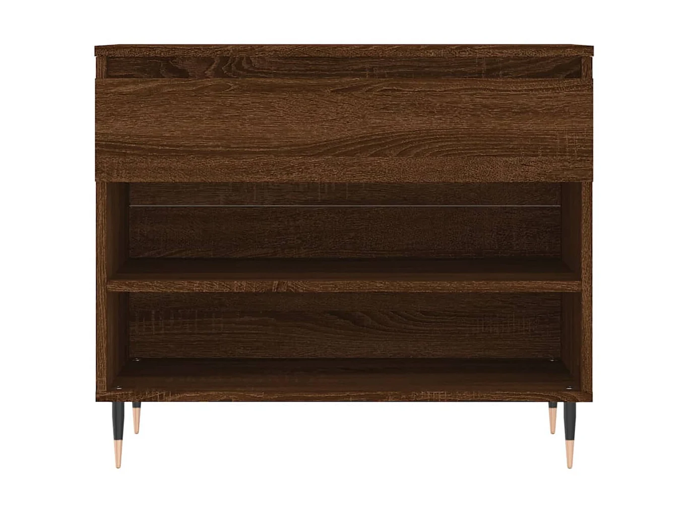 Scarpiera Rovere marrone 70x36x60 cm MDF