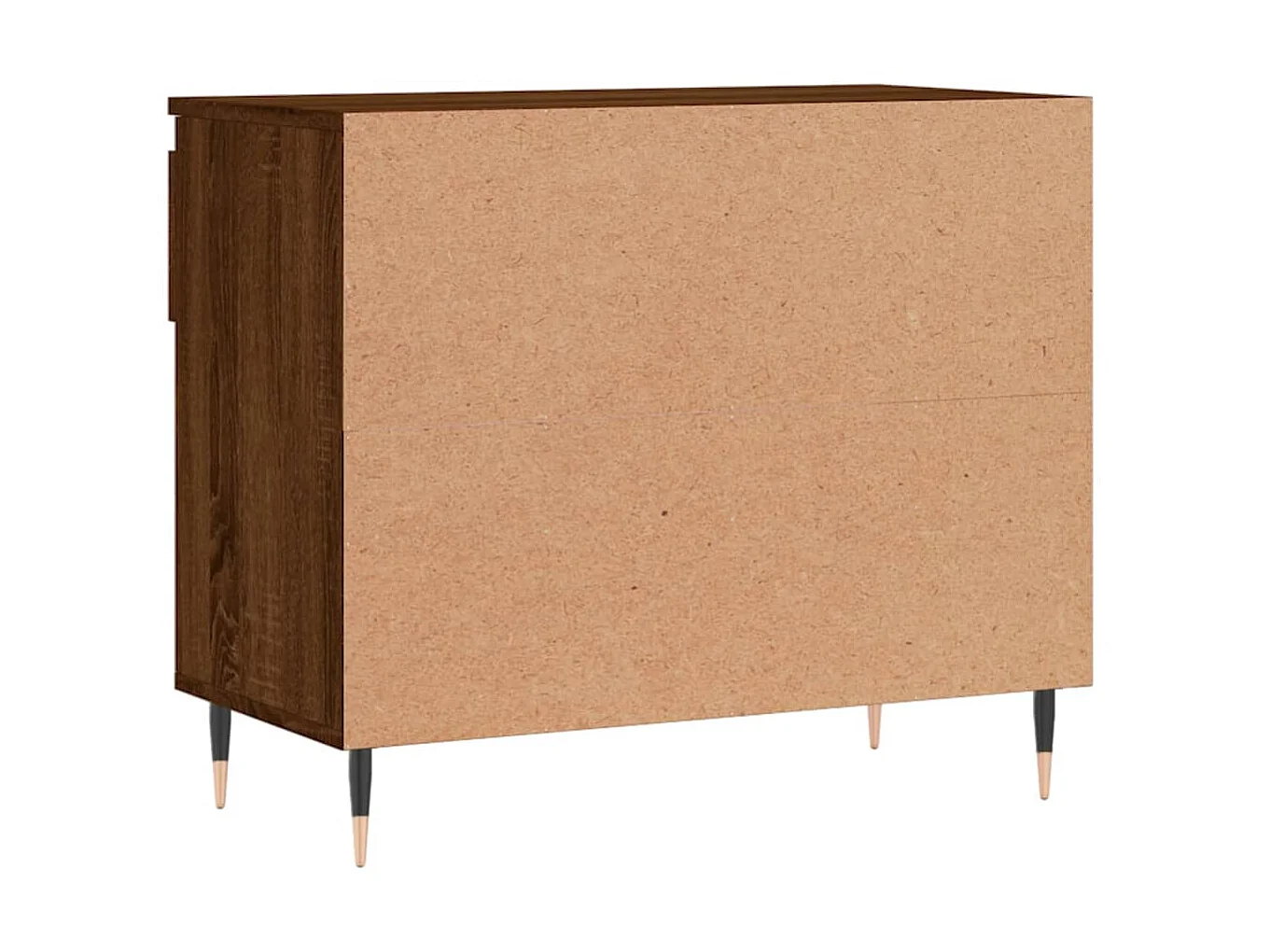 Scarpiera Rovere marrone 70x36x60 cm MDF