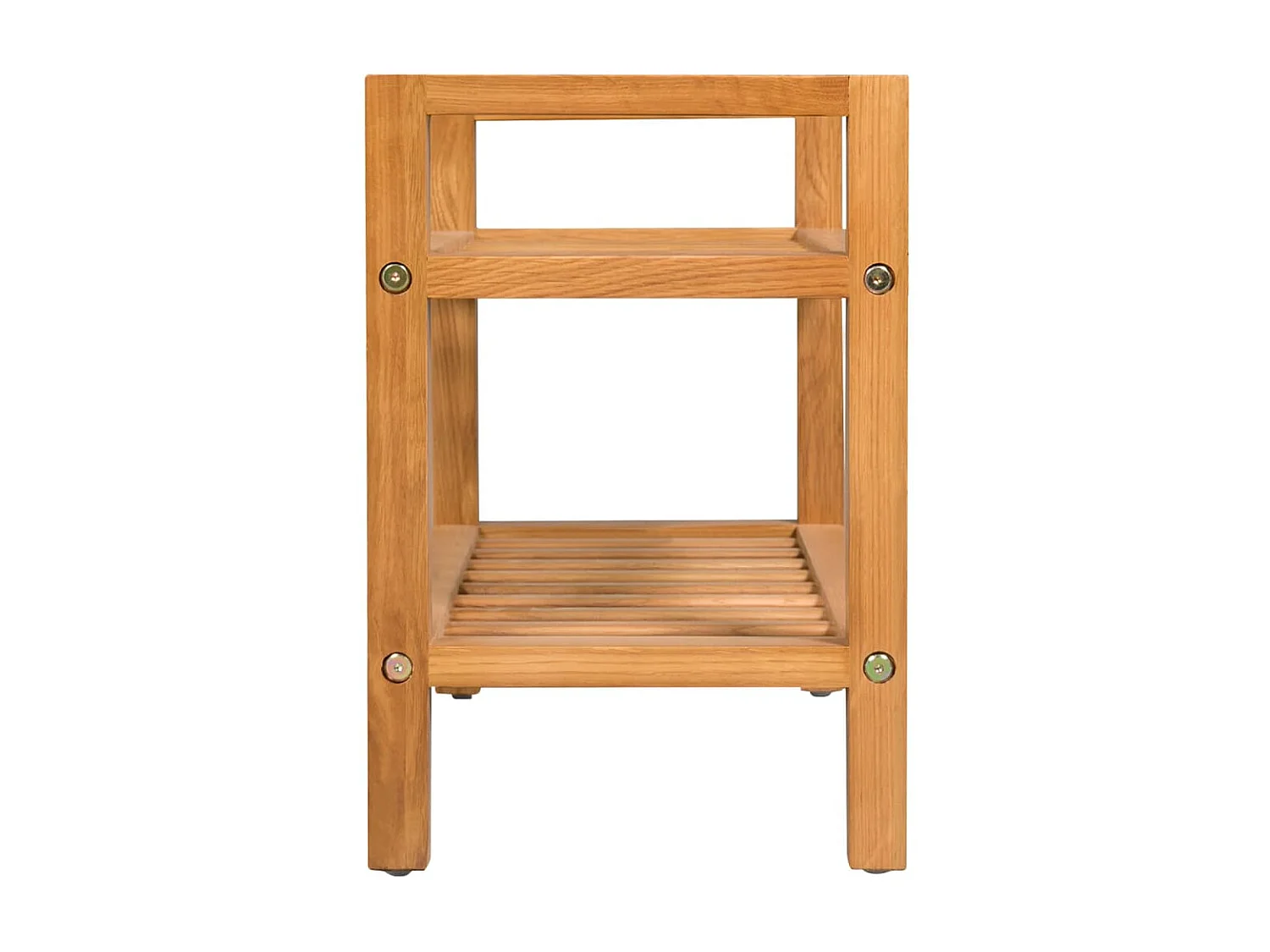 sapateira com 2 prateleiras 50x27x40 cm Carvalho maciço