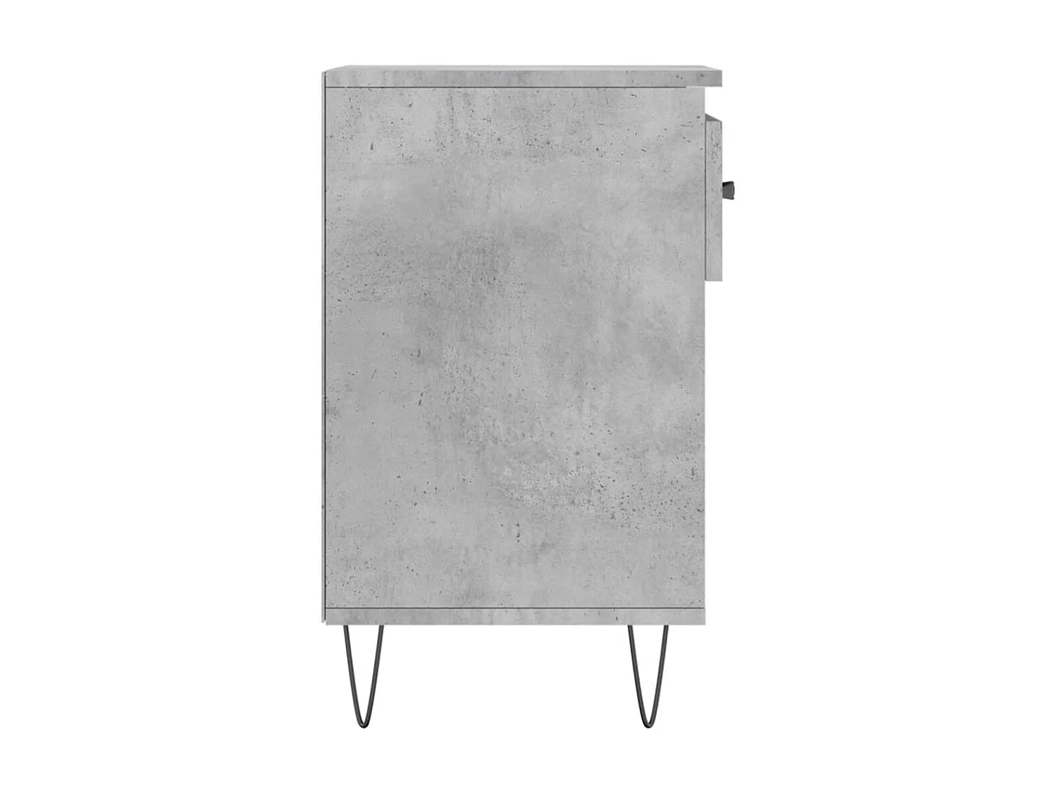 Armoire à chaussures Gris béton 102x36x60 cm Bois d'ingénierie