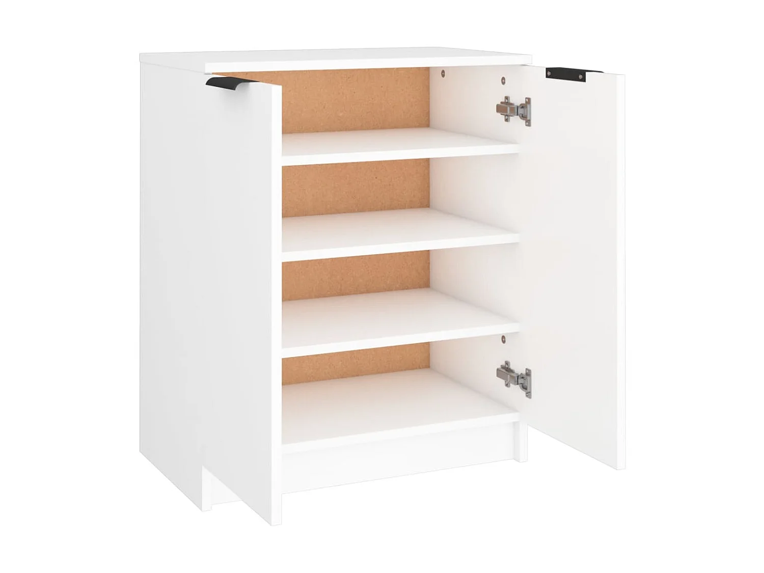 Scarpiera Bianca 59x35x70 cm MDF