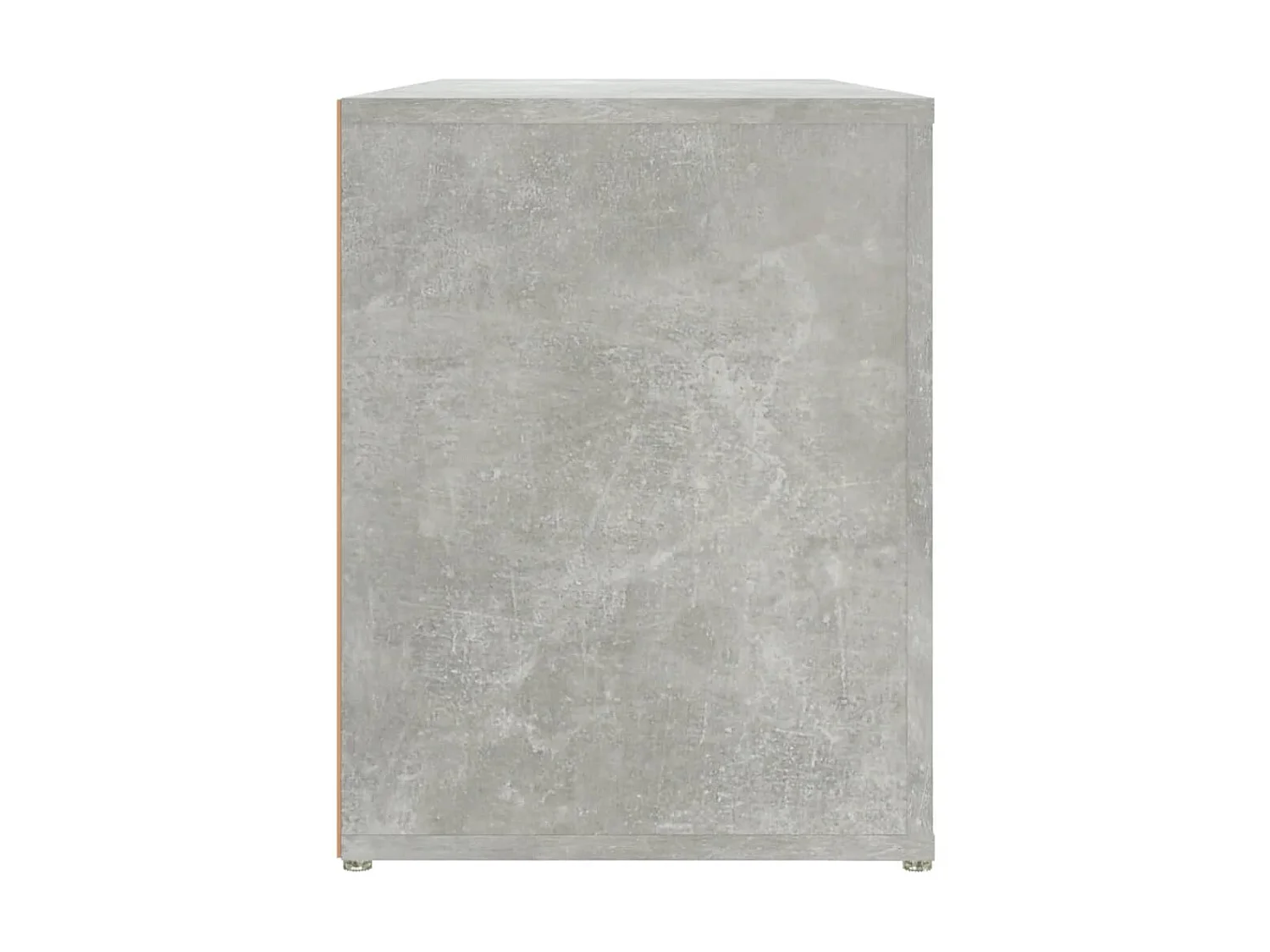 étagère à chaussures Gris béton 100x35x45 cm Bois d'ingénierie