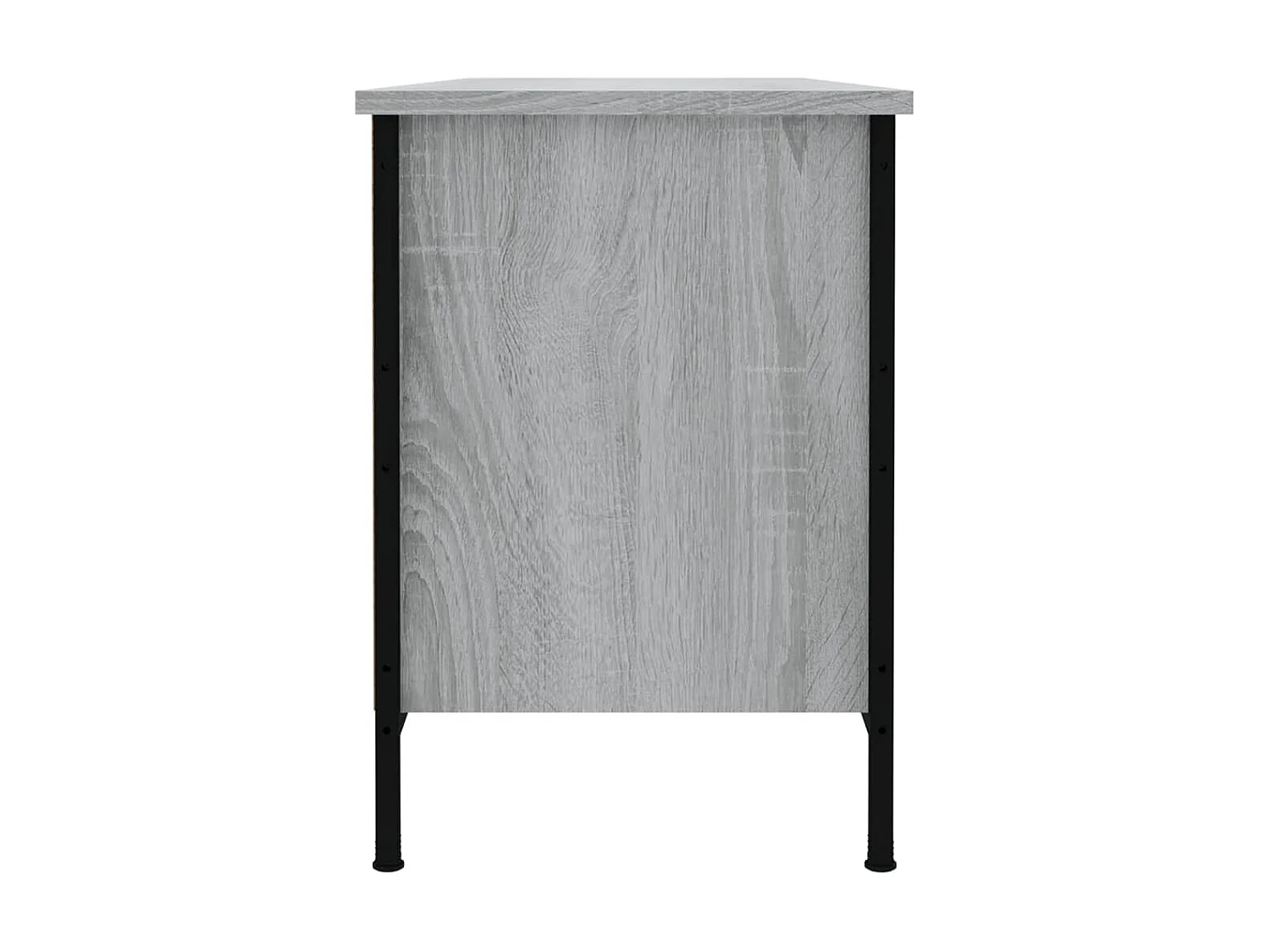 Armoire à chaussures sonoma gris 100x35x50 cm bois d'ingénierie