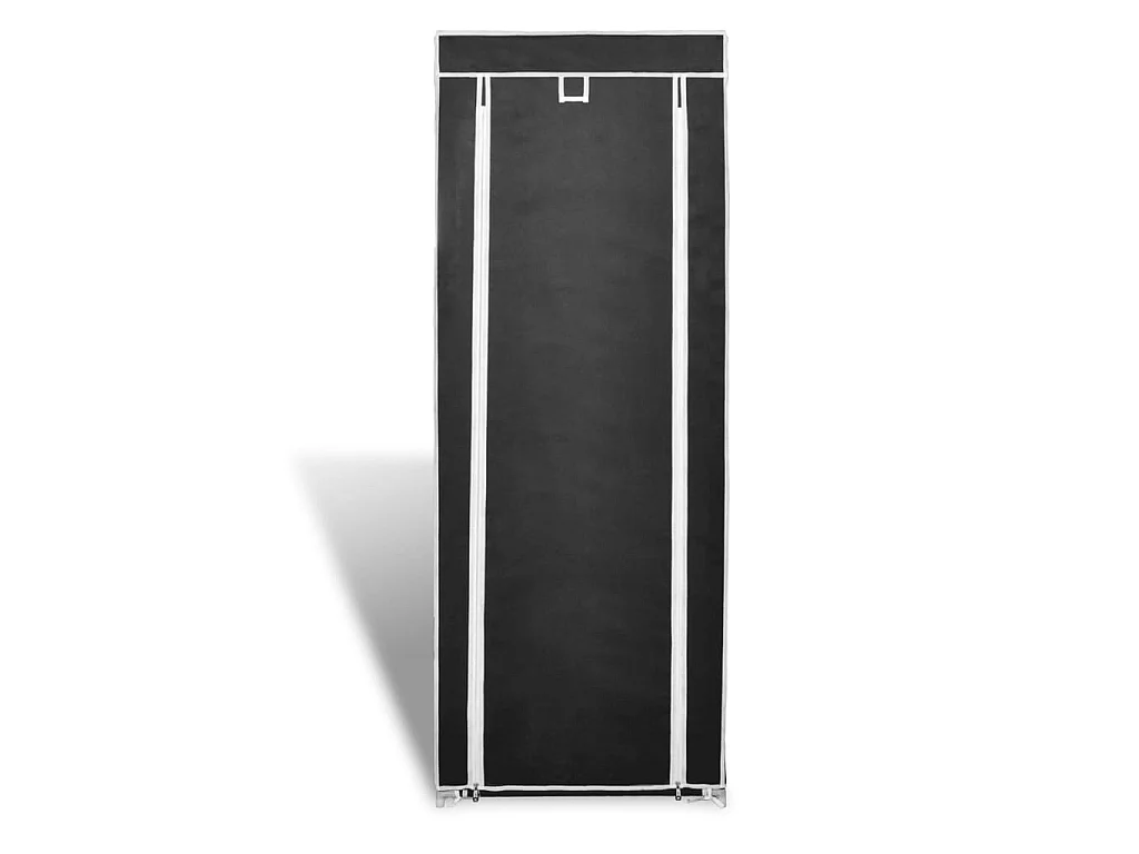 Porte-chaussures étagères 162 x 57 x 29 cm Noir