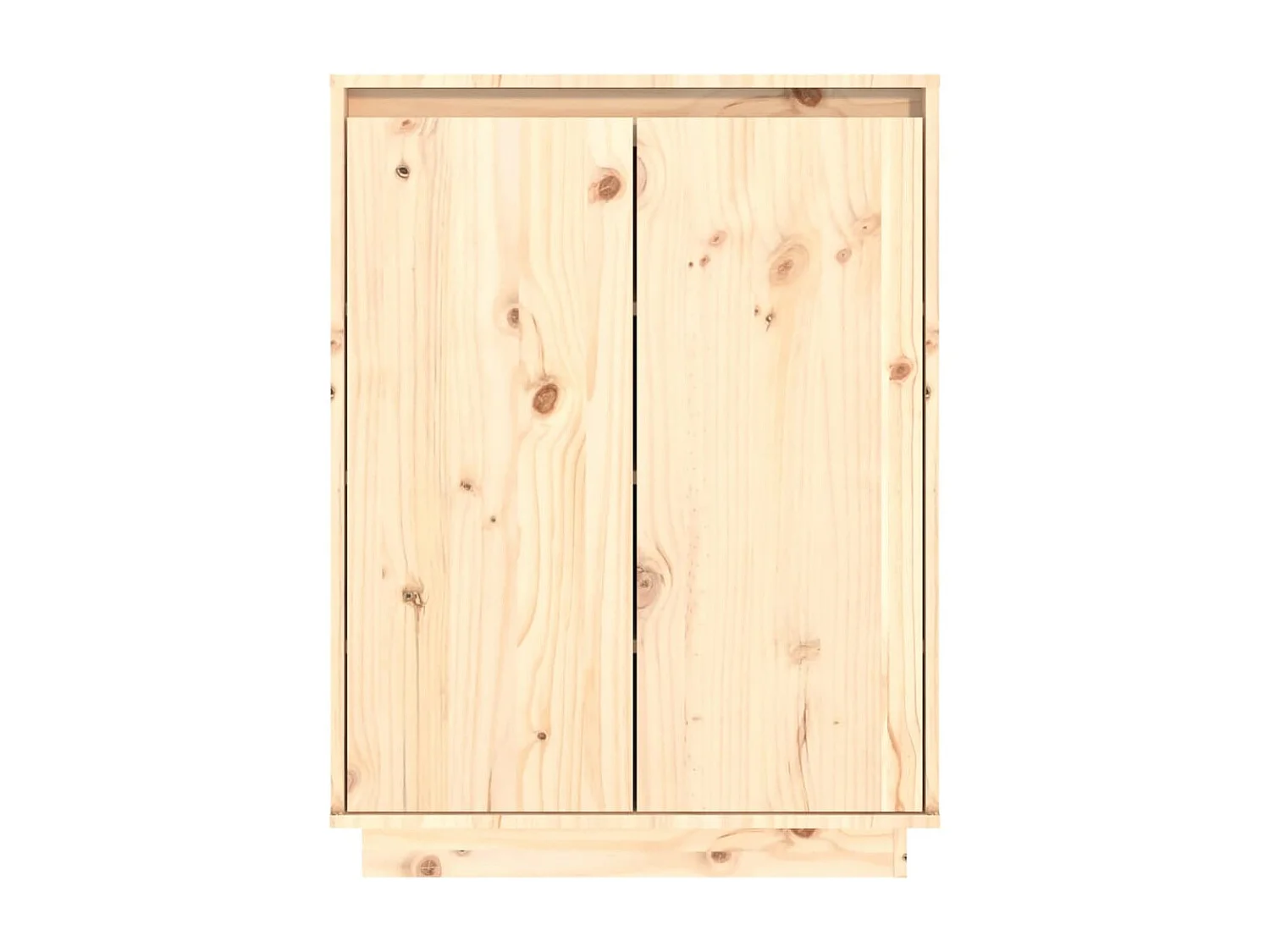 Armoire à chaussures 60x35x80 cm Bois de pin massif