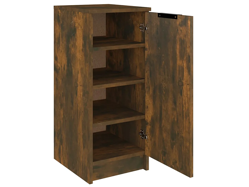 Zapatero Roble ahumado 30x35x70 cm Madera contrachapada