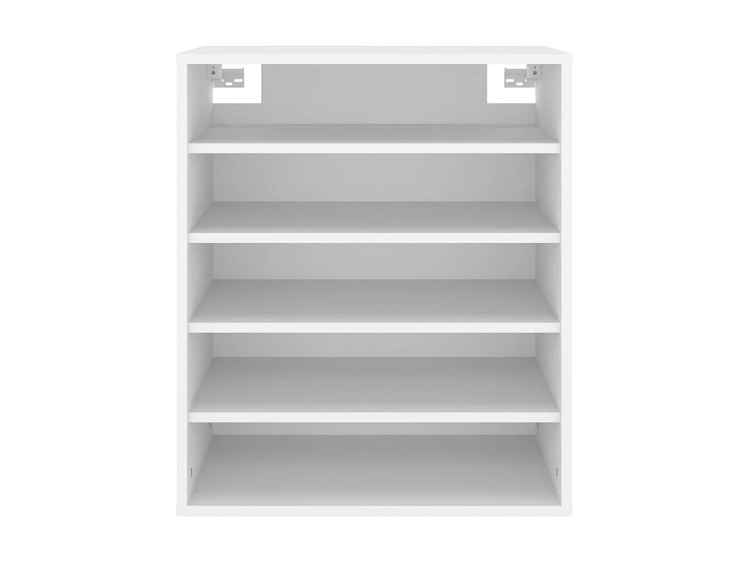 Armoire à chaussures Blanc 60x35x70 cm Aggloméré