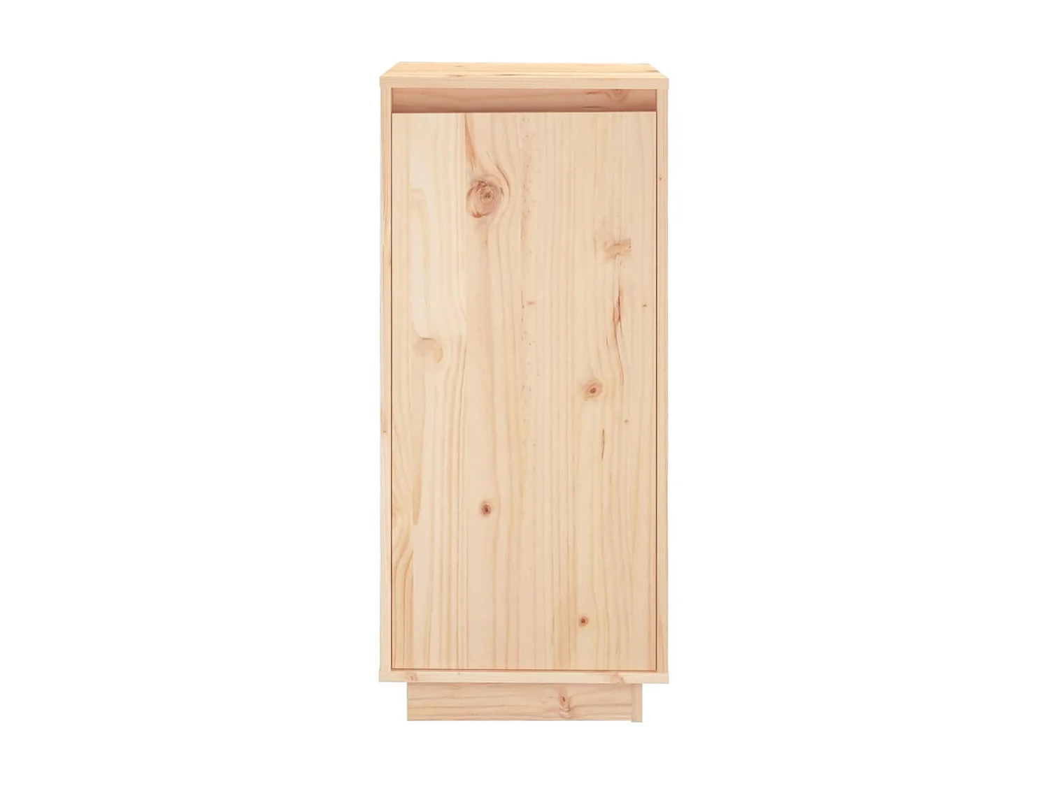 Scarpiera 35x35x80 cm Legno di pino massiccio