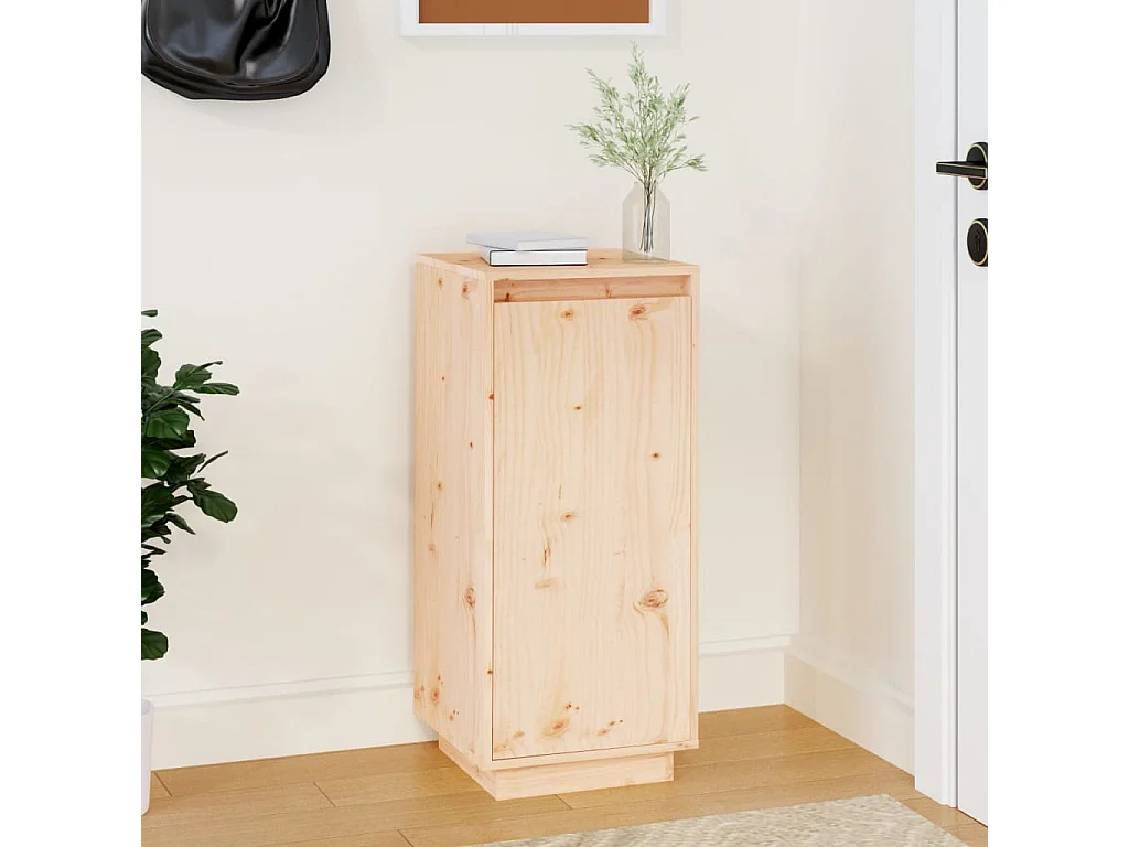Armoire à chaussures 35x35x80 cm Bois de pin massif