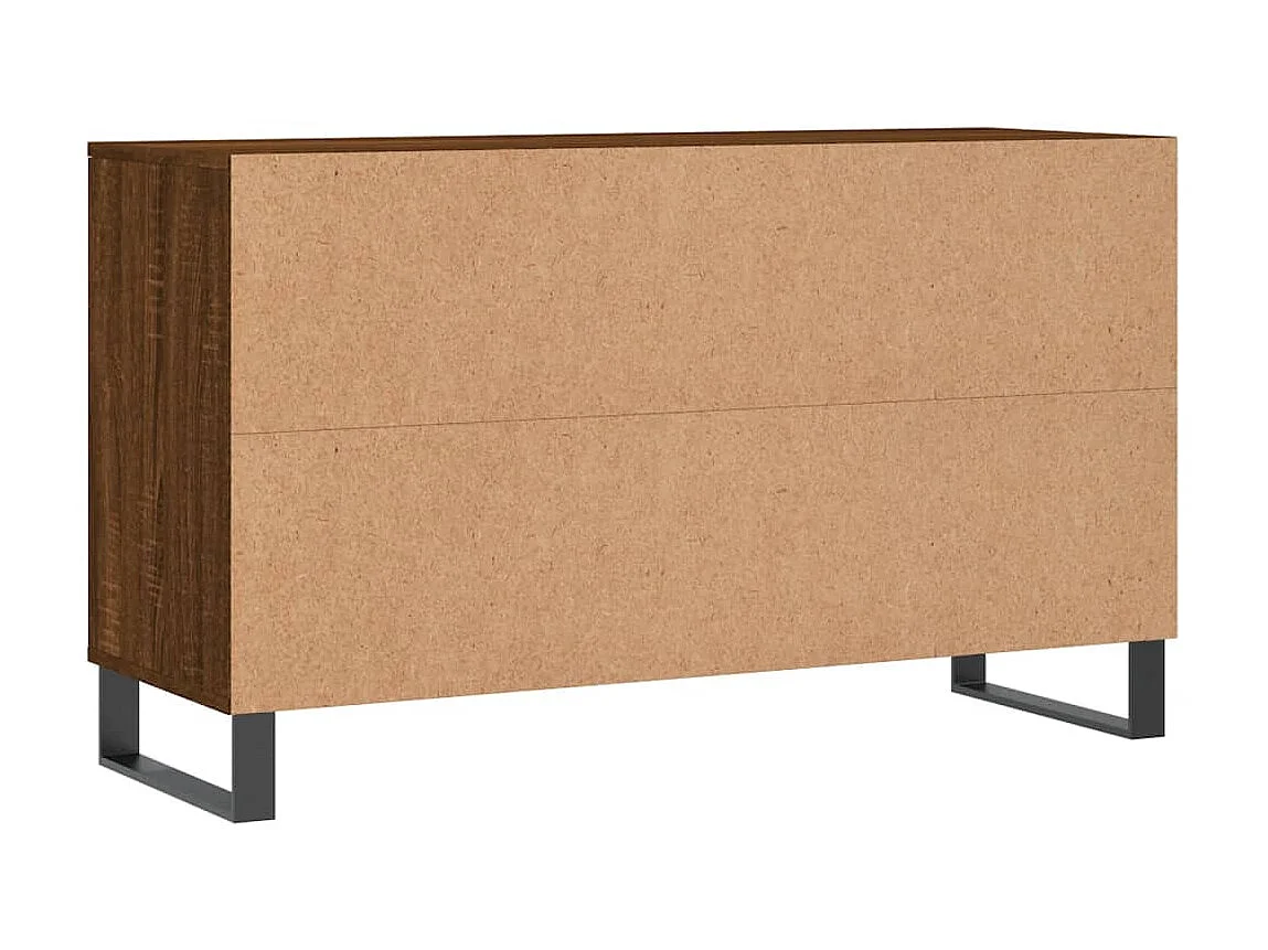 Armoire à chaussures Chêne marron 102x36x60cm Bois d'ingénierie