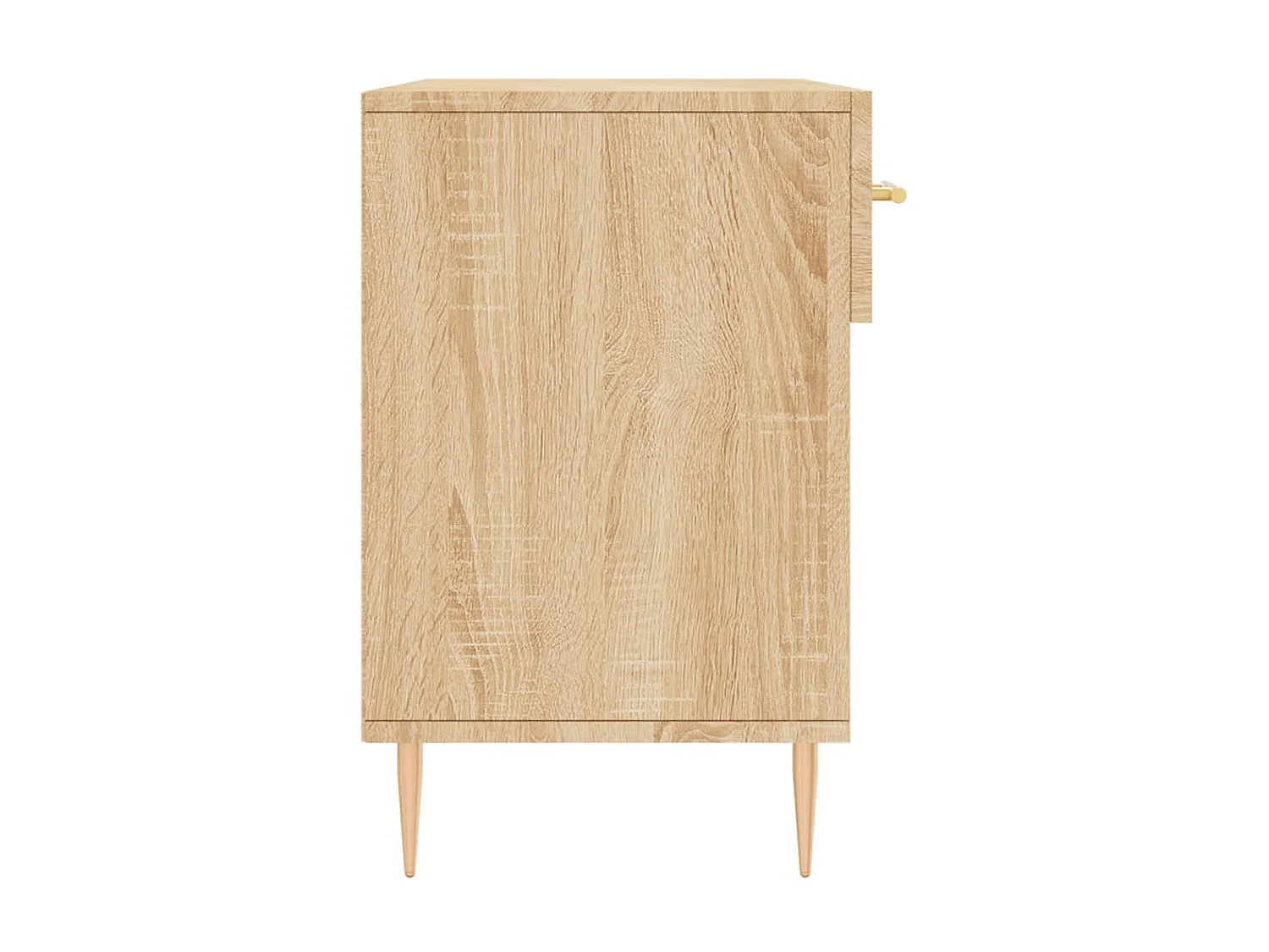 Schuhbank aus Sonoma-Eiche, 102 x 35 x 55 cm, Holzwerkstoff