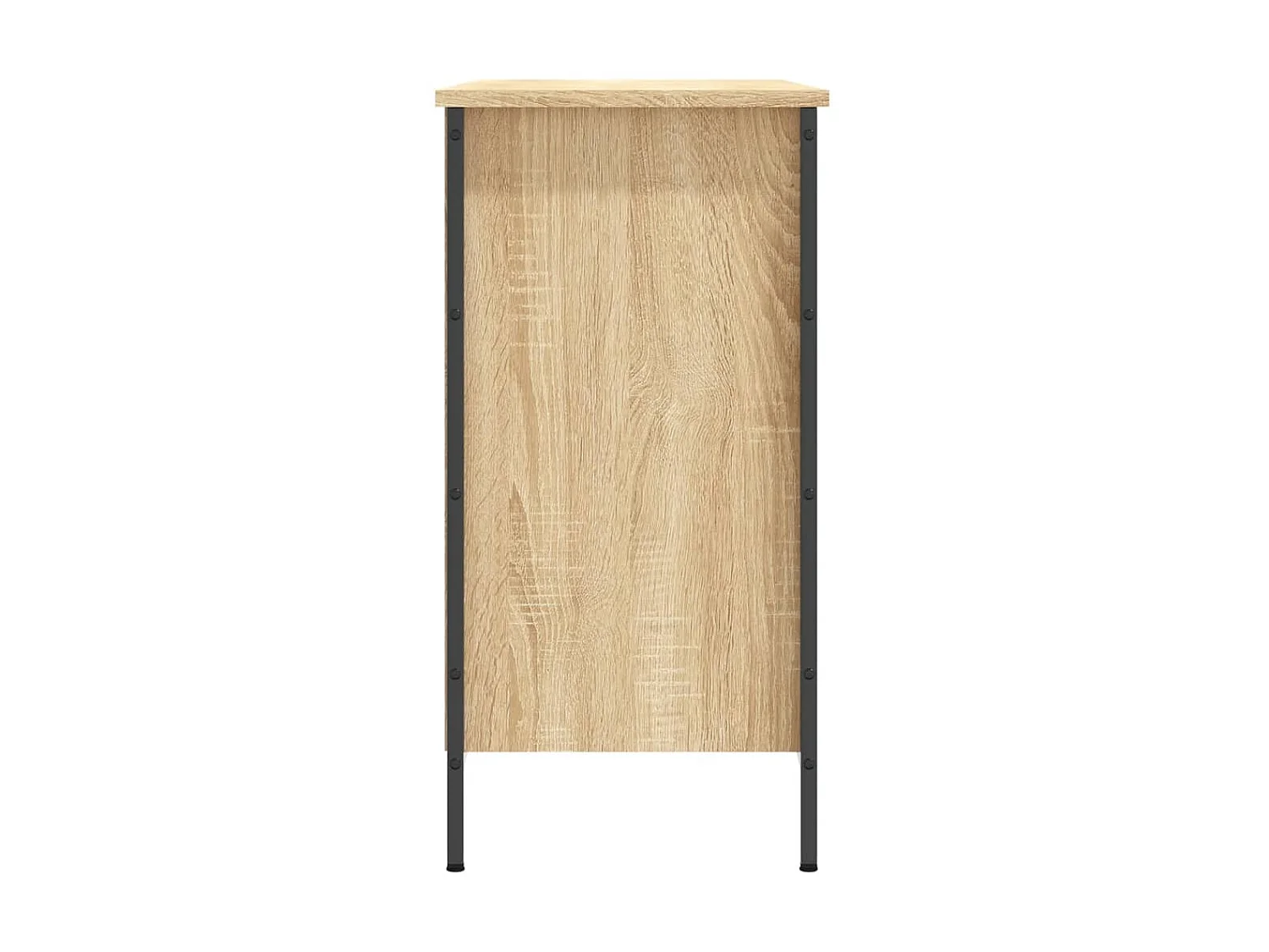 Armoire à chaussures chêne sonoma 100x35x70cm bois d'ingénierie