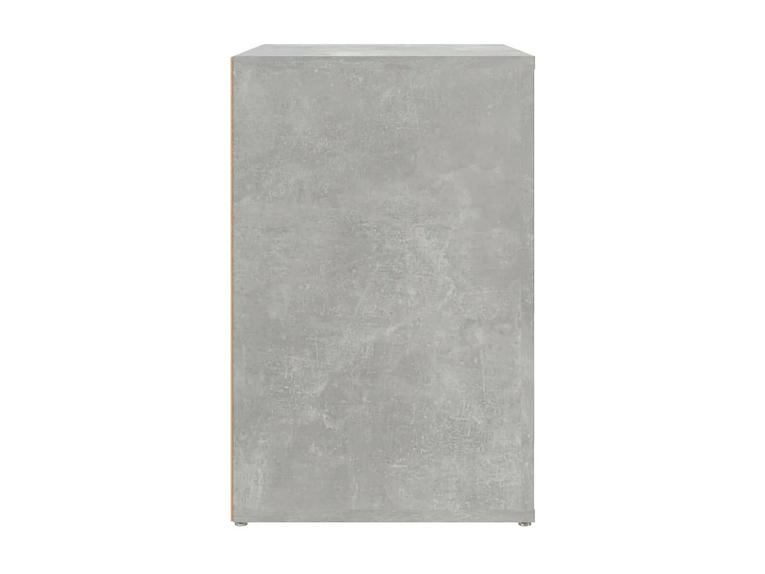 Armoire à chaussures Gris béton 130x35x54 cm Bois d'ingénierie