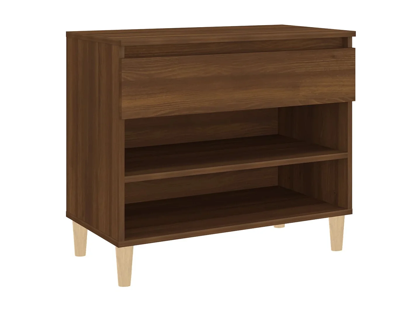 Armoire à chaussures Chêne marron 70x36x60 cm Bois d'ingénierie