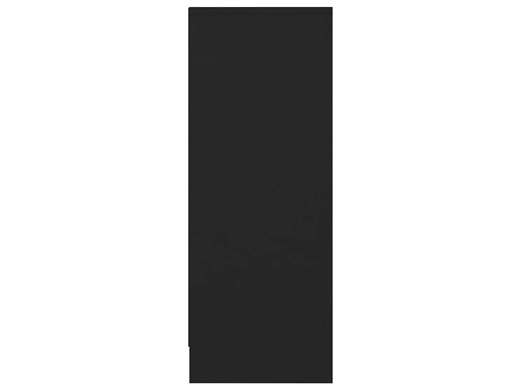 Armoire à chaussures Noir 31,5x35x90 cm Aggloméré