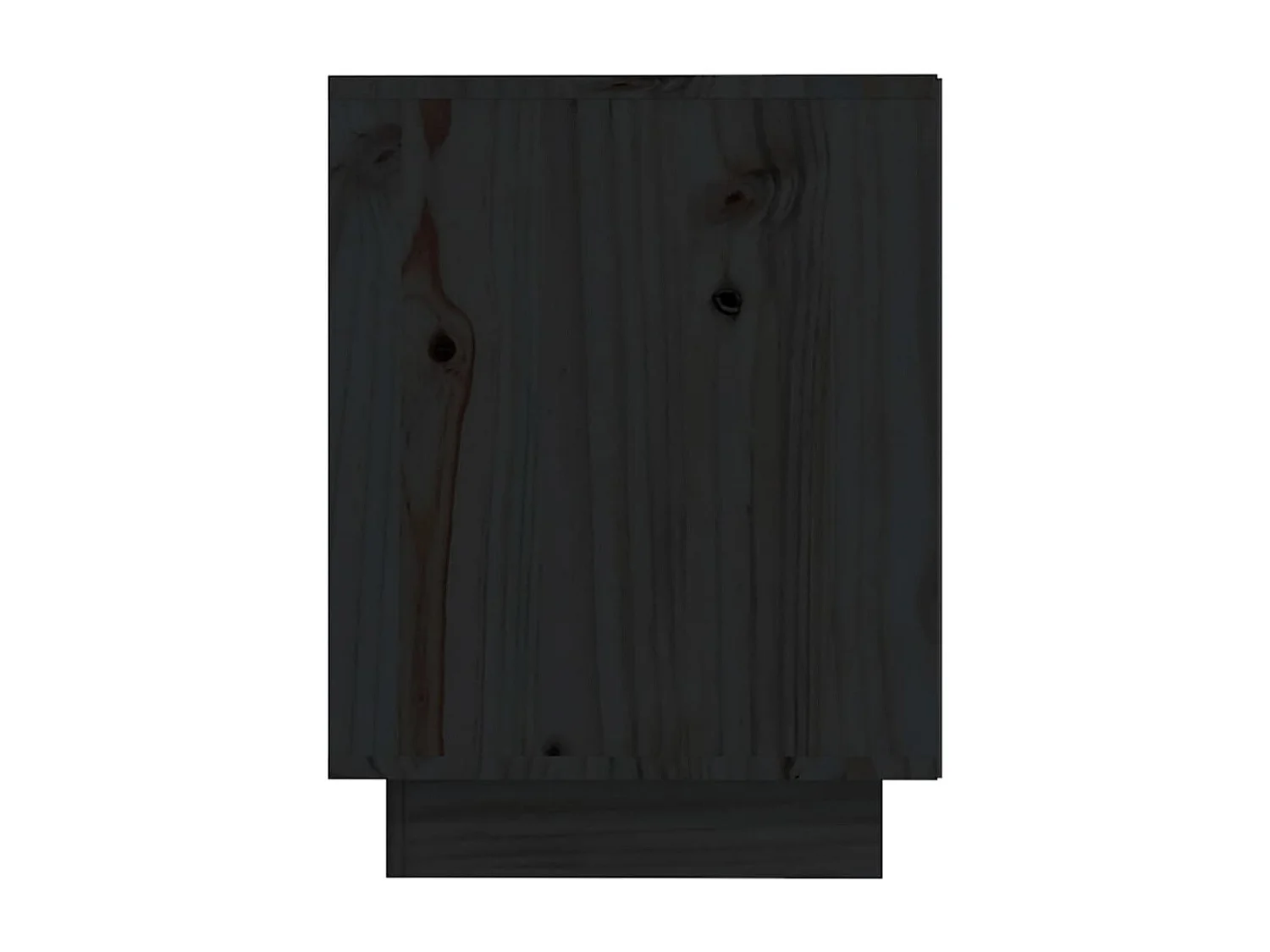 Schoenenkast Zwart 110x34x45 cm Massief grenenhout