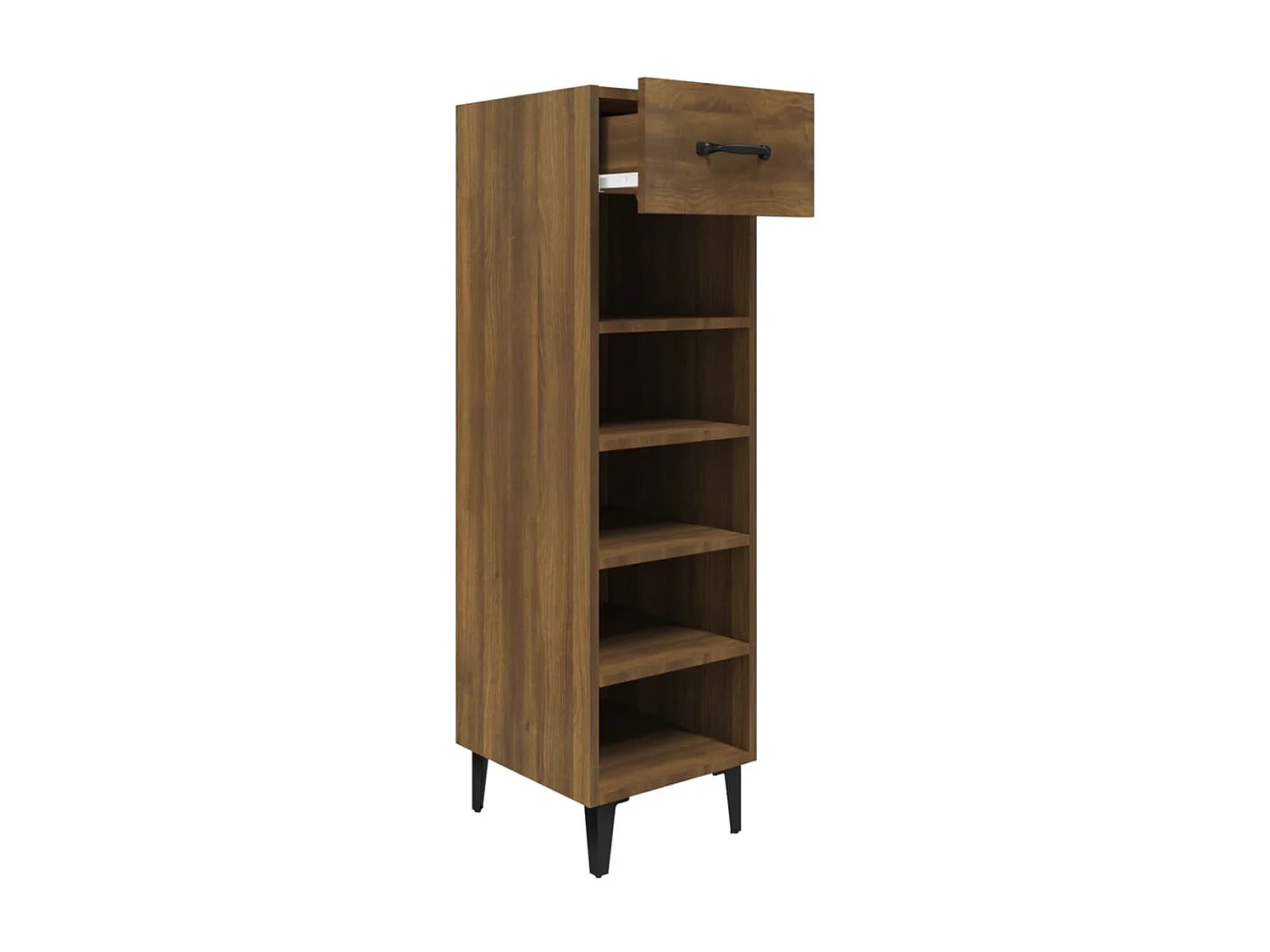 Meuble à chaussures Chêne marron 30x35x105 cm Bois d'ingénierie