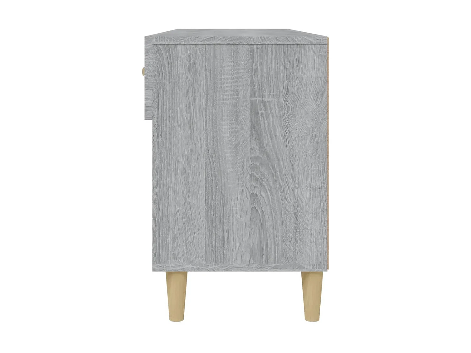 Meuble à chaussures Sonoma gris 102x35x55 cm Bois d'ingénierie