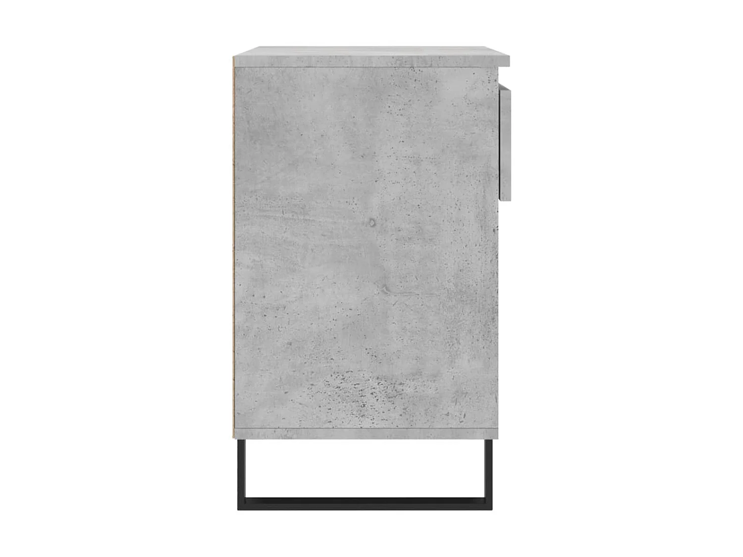 Armoire à chaussures Gris béton 70x36x60 cm Bois d'ingénierie