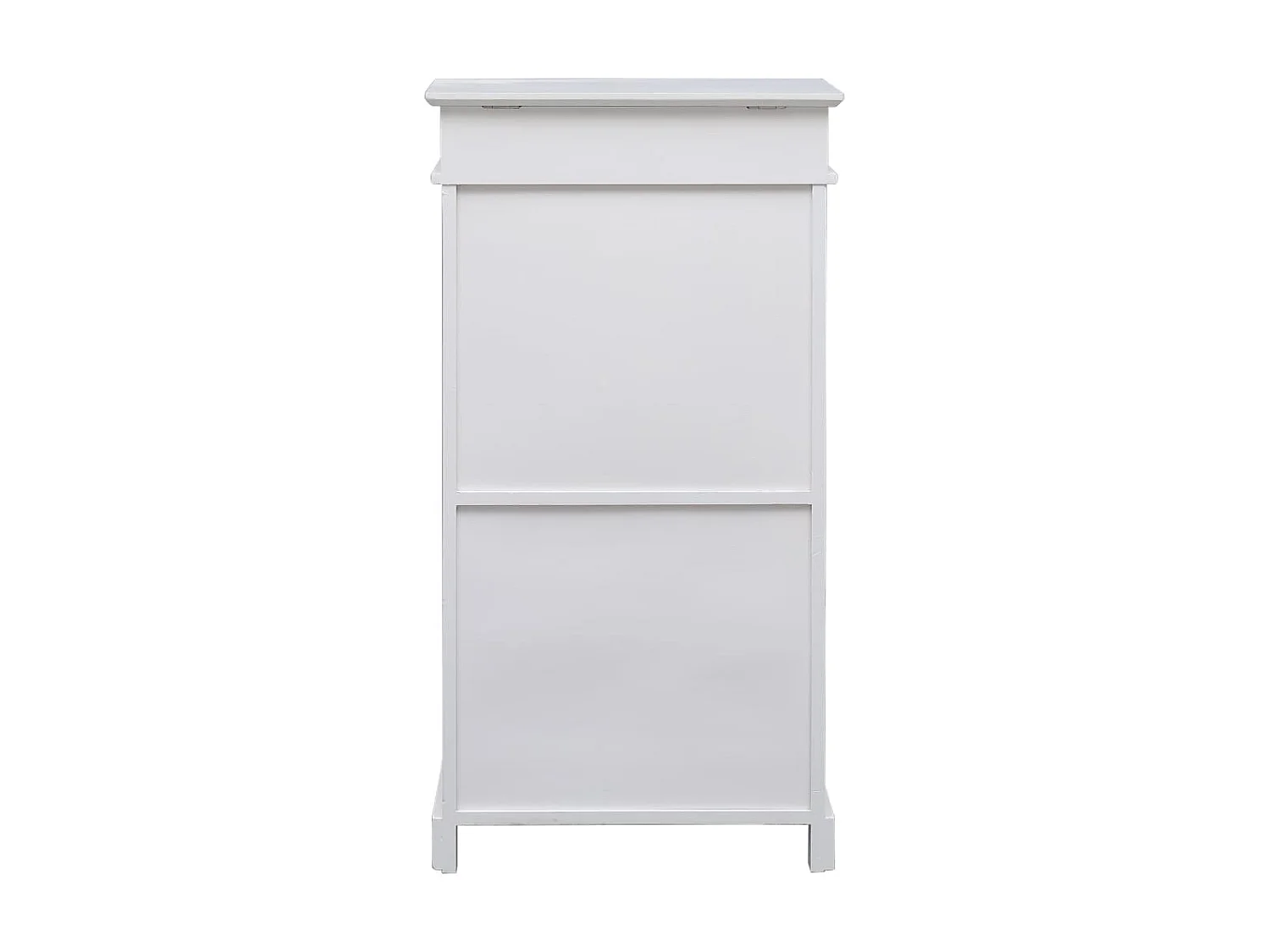 Armoire à chaussures Blanc 50 x 28 x 98 cm Bois de Paulownia
