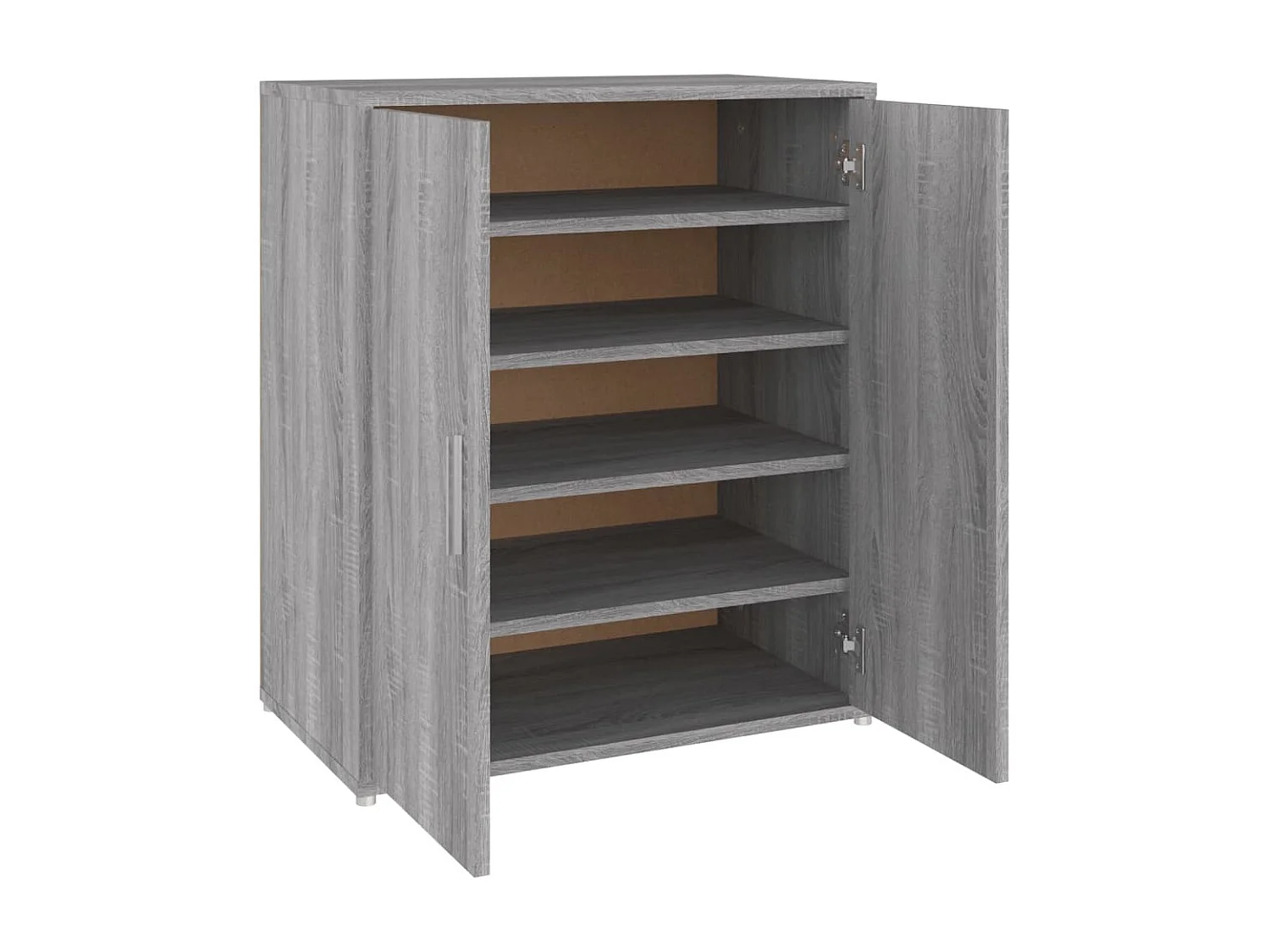 Zapatero Sonoma gris 60x35x70 cm Madera contrachapada