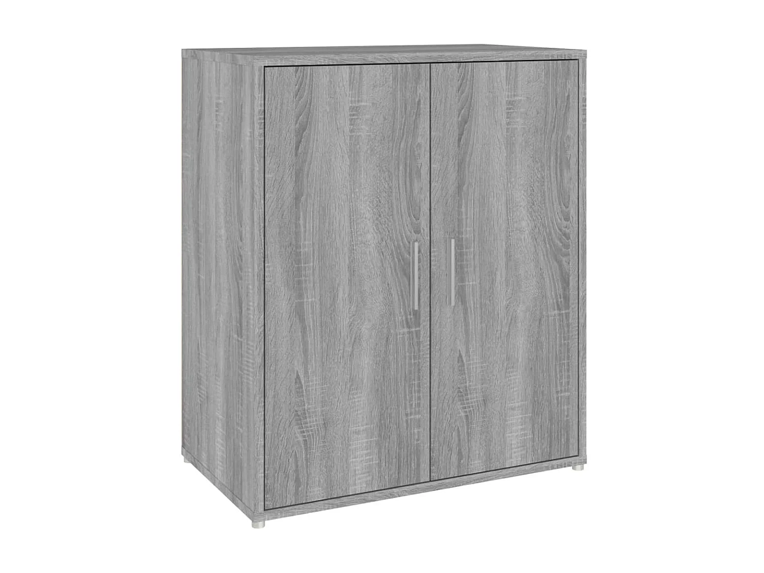 Zapatero Sonoma gris 60x35x70 cm Madera contrachapada