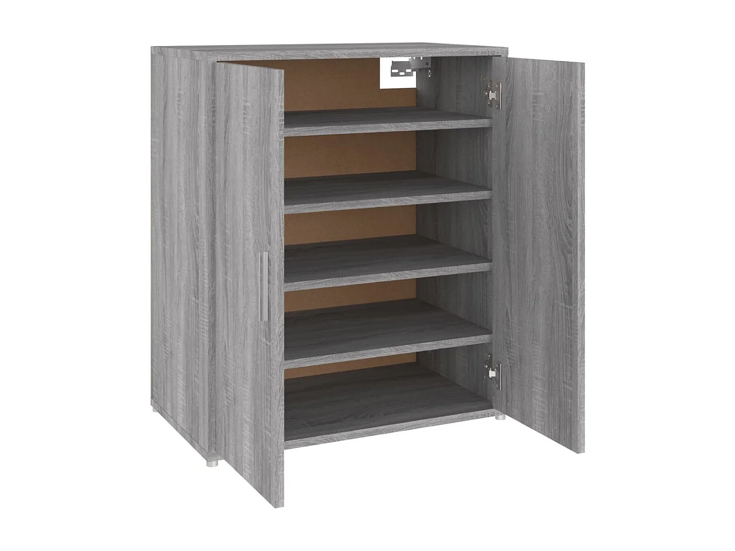 Zapatero Sonoma gris 60x35x70 cm Madera contrachapada