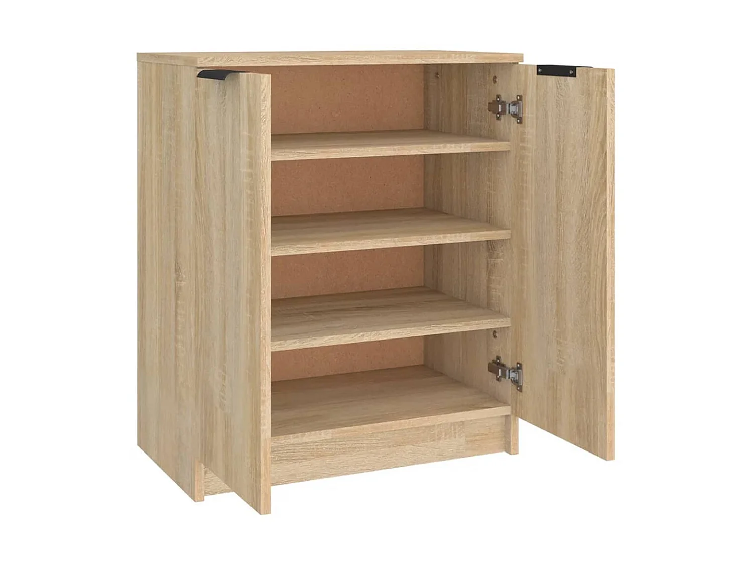 Armoire à chaussures Chêne Sonoma 59x35x70 cm Bois d'ingénierie