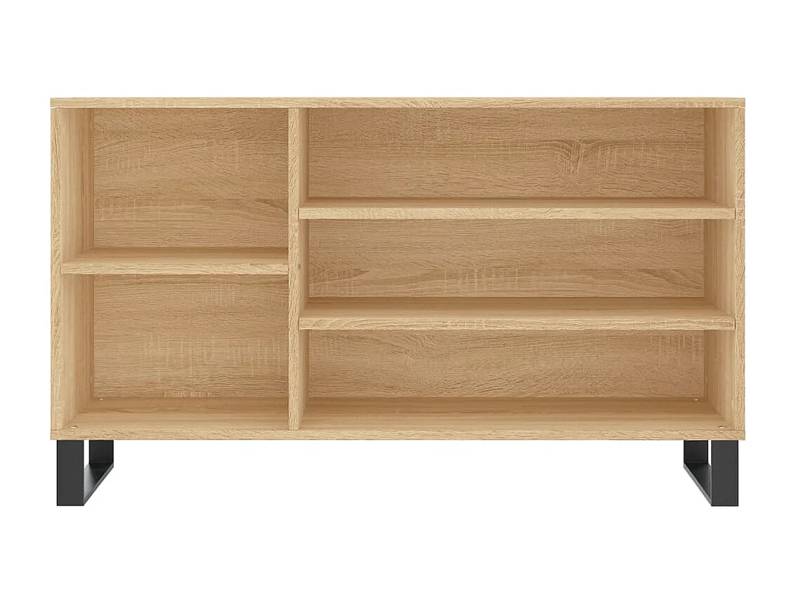 Armoire à chaussures Chêne sonoma 102x36x60cm Bois d'ingénierie