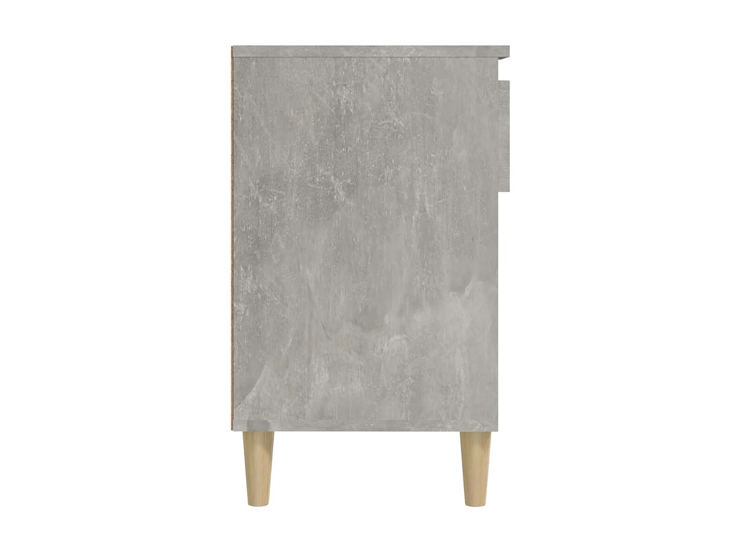 Scarpiera Grigio cemento 102x36x60 cm MDF