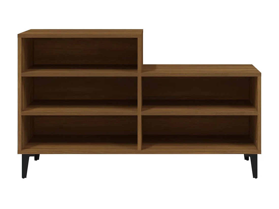 Armoire à chaussures Chêne marron 102x36x60cm Bois d'ingénierie