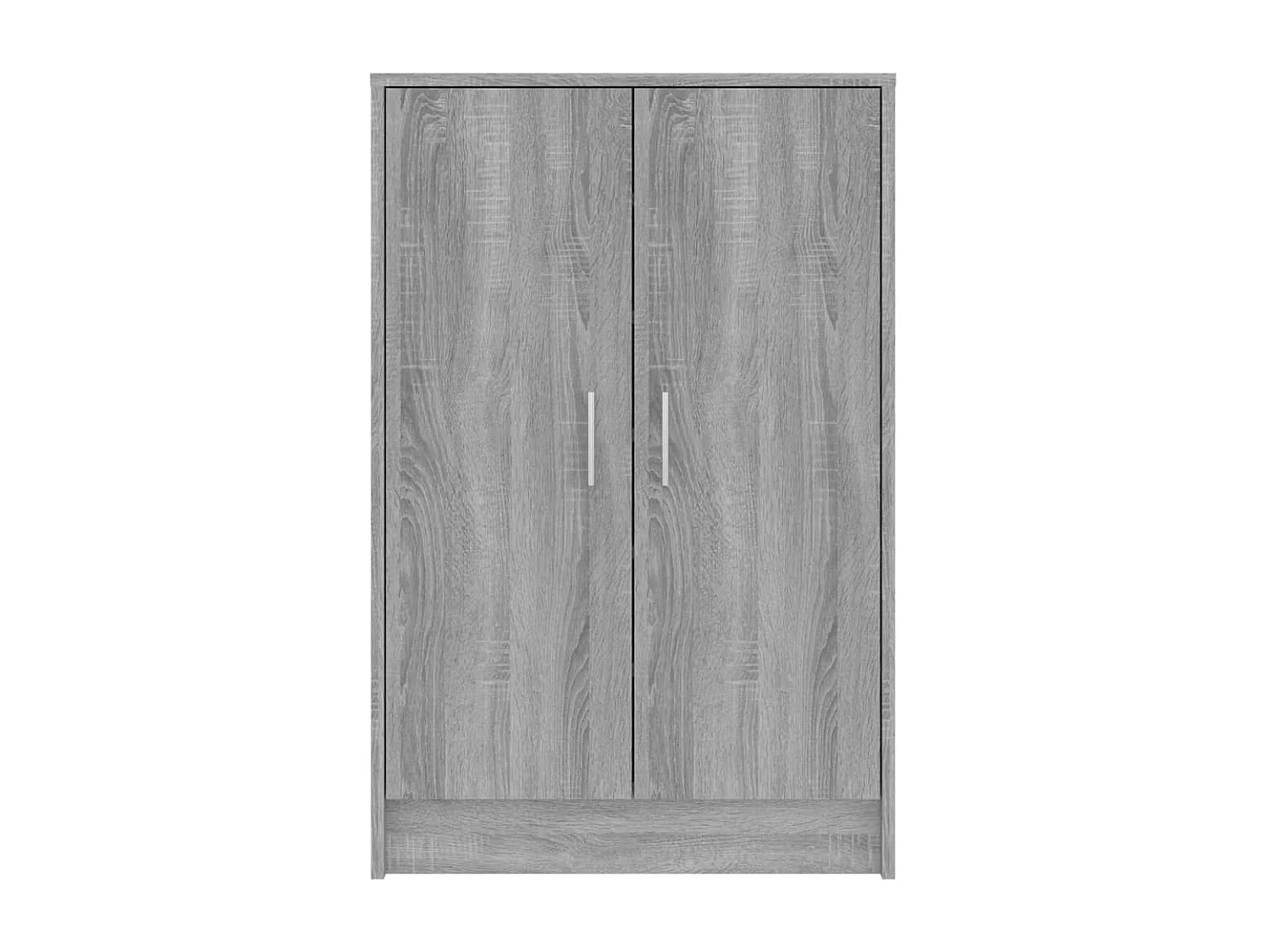 Sapateira Sonoma cinza 60x35x92 cm Madeira trabalhada