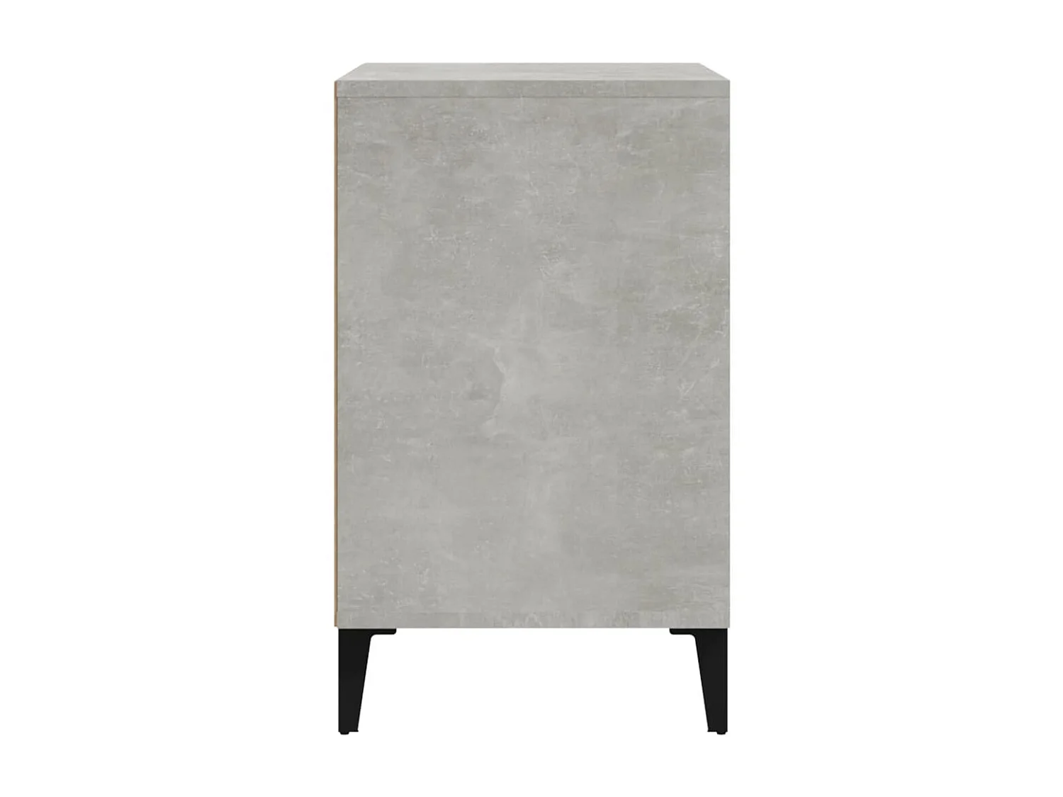 Armoire à chaussures Gris béton 102x36x60 cm Bois d'ingénierie