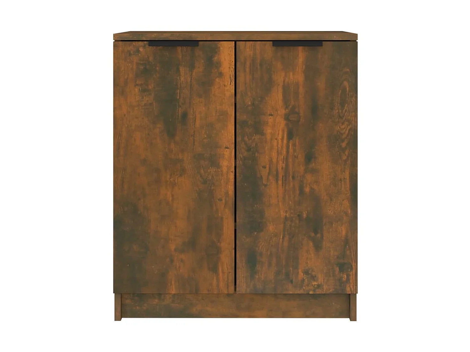 Meuble à chaussures Chêne fumé 59x35x70 cm Bois d'ingénierie