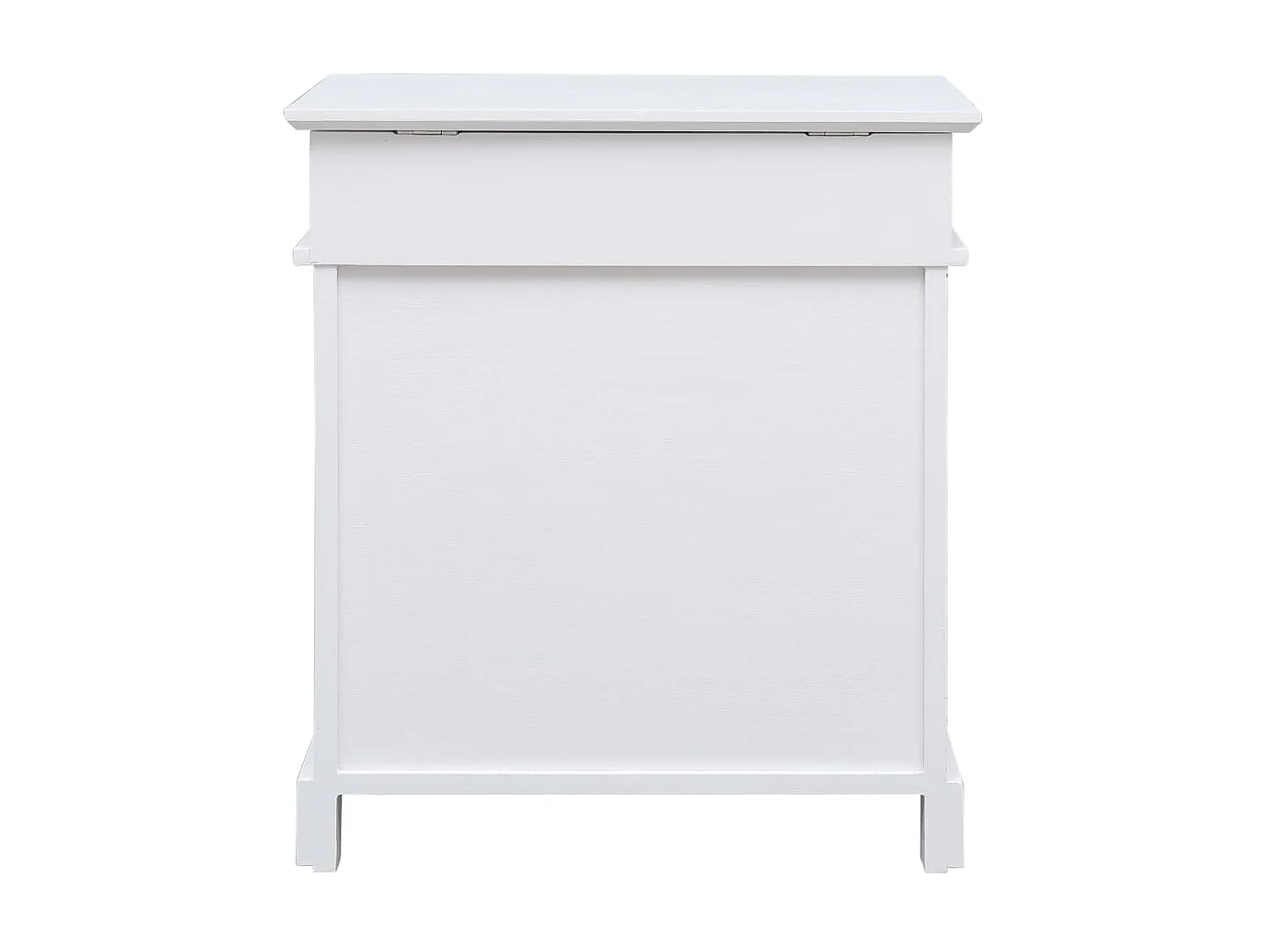 Armoire à chaussures Blanc 50 x 28 x 58 cm Bois de Paulownia