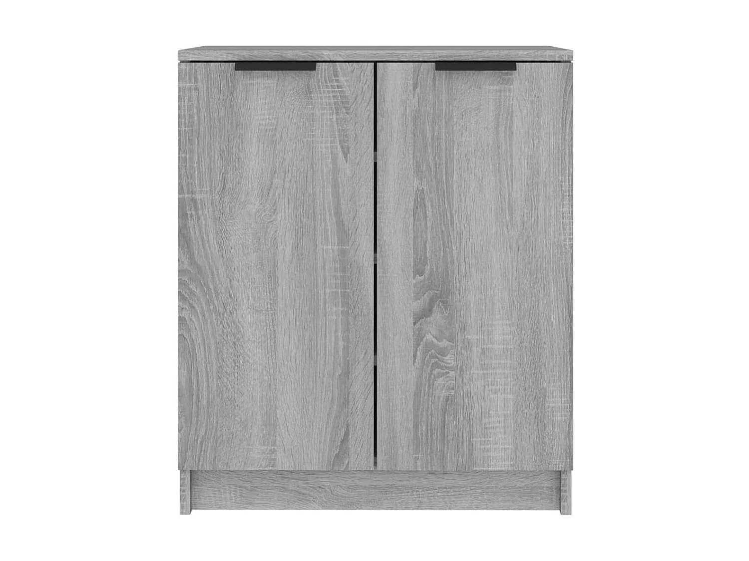 Meuble à chaussures Sonoma gris 59x35x70 cm Bois d'ingénierie