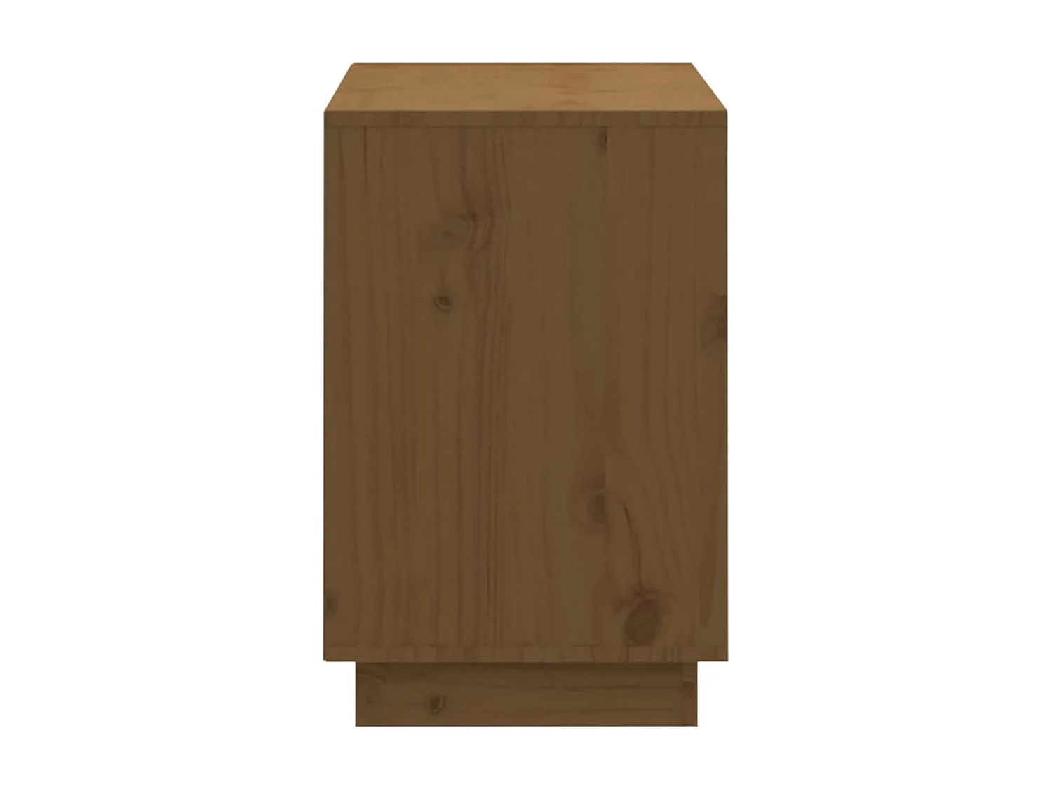 Schoenenkast Honingbruin 110x34x52cm Massief grenenhout