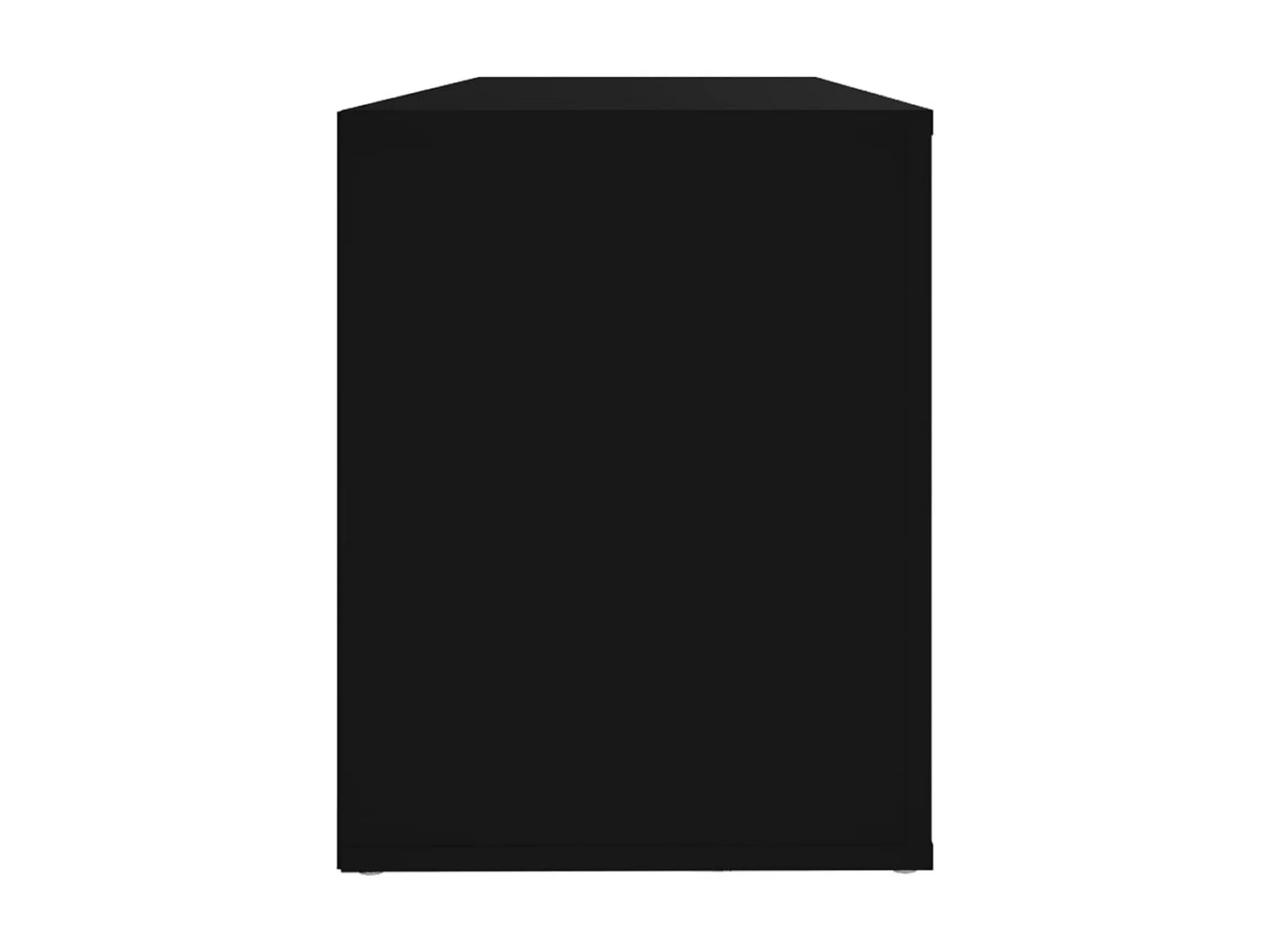 Scarpiera Nera 100x35x45 cm MDF
