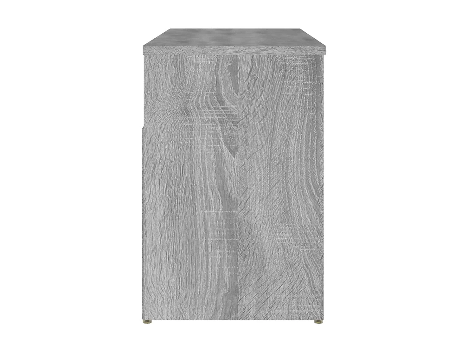 Banc à chaussures Sonoma gris 80x30x45 cm Bois d'ingénierie