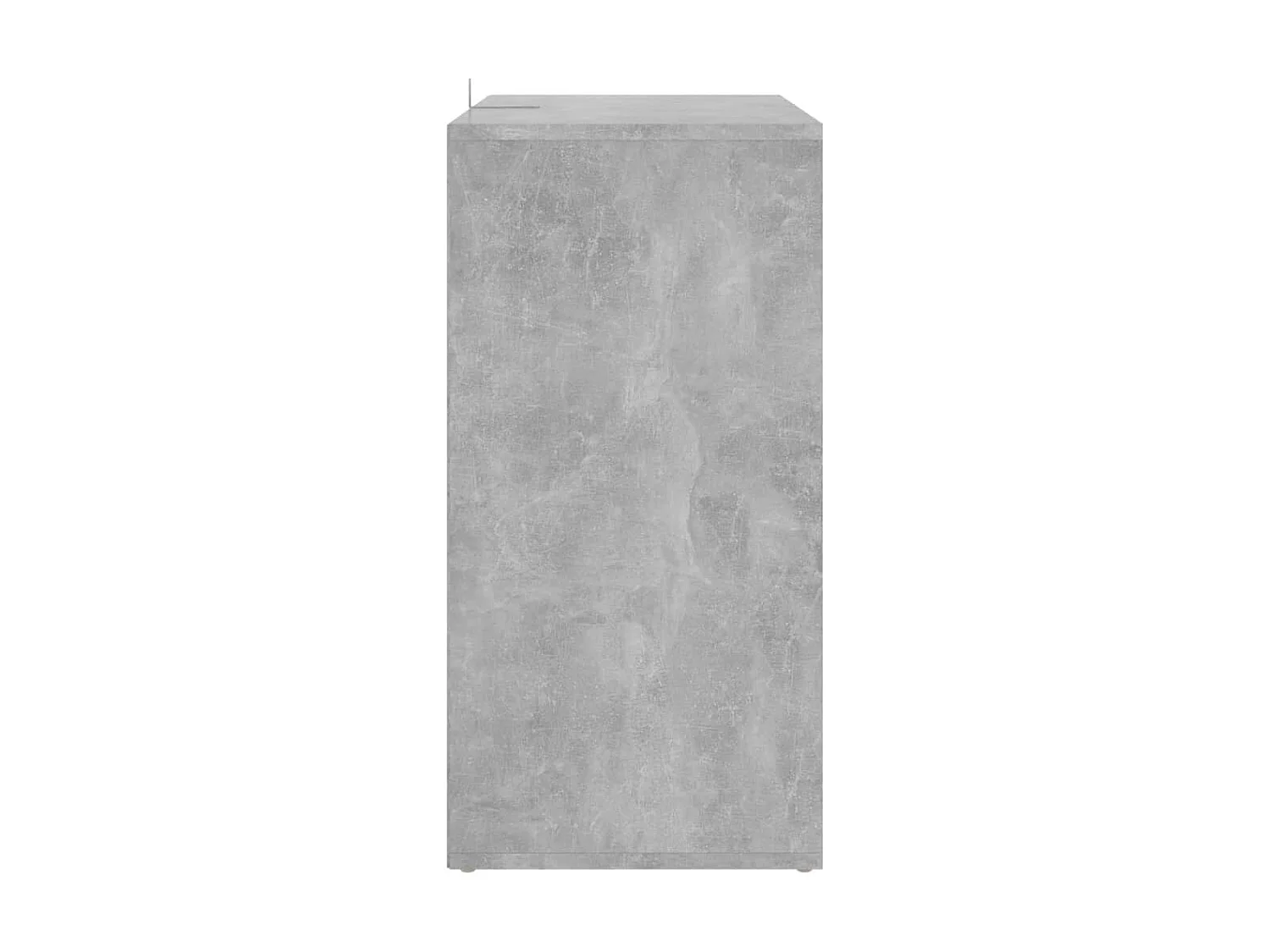 Armoire à chaussures Gris béton 60x35x70 cm Aggloméré