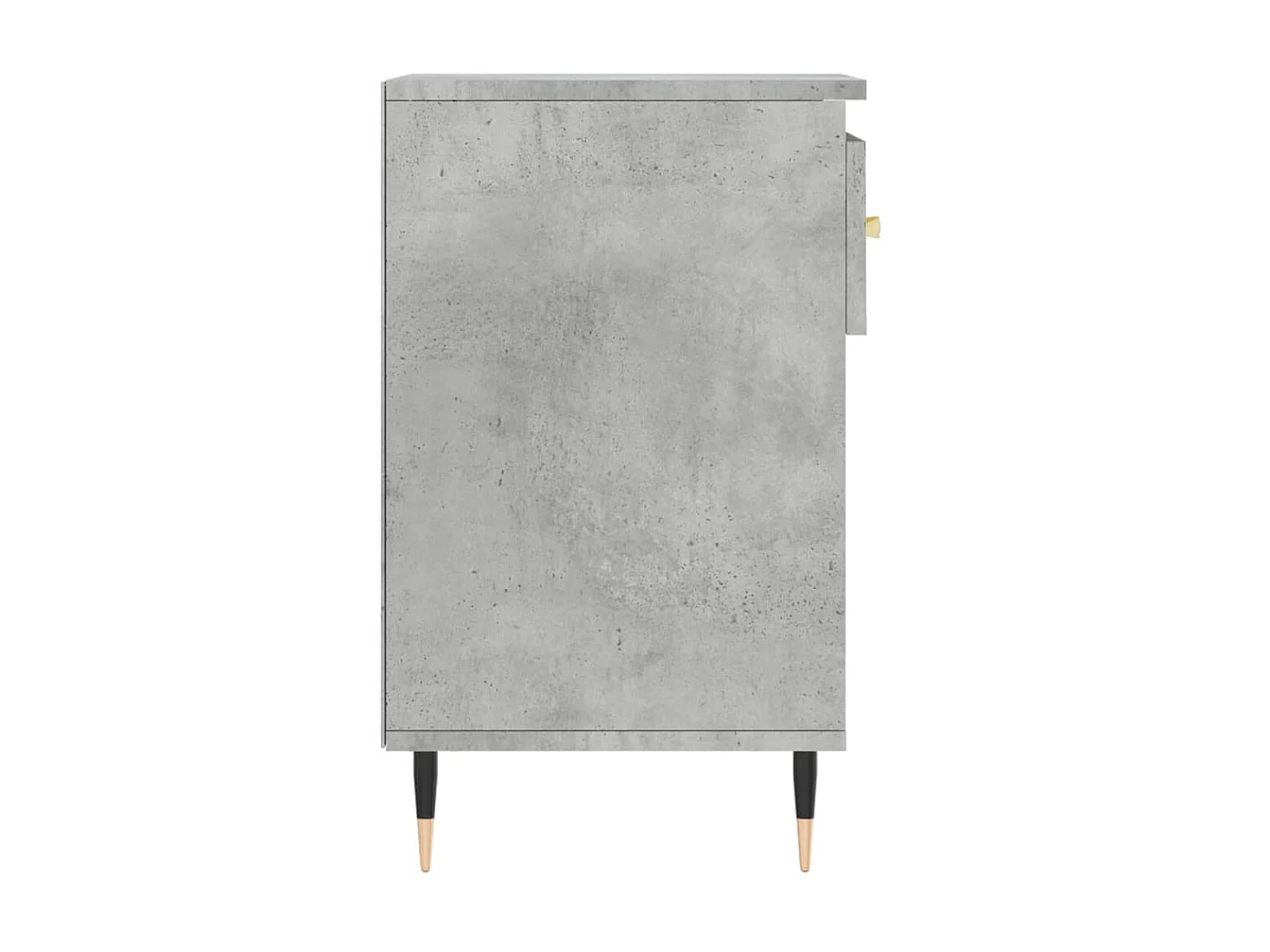 Armoire à chaussures Gris béton 102x36x60 cm Bois d'ingénierie