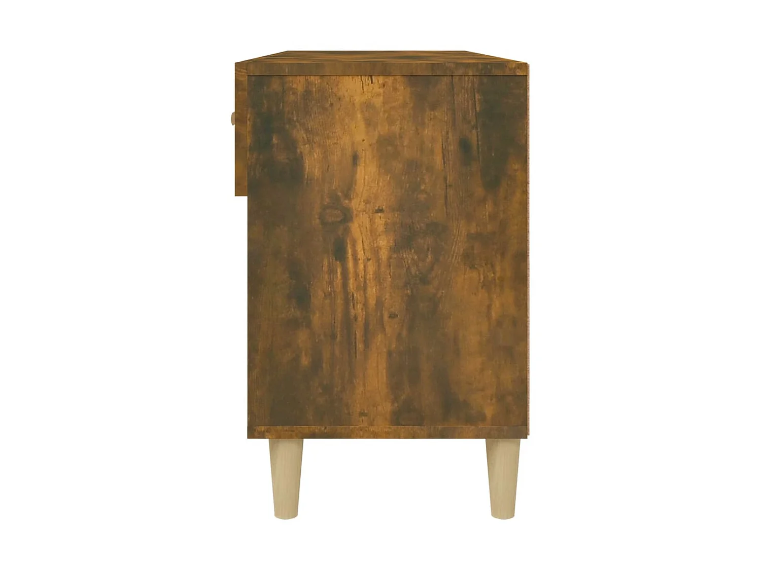 Scarpiera Rovere affumicato 102x35x55 cm MDF
